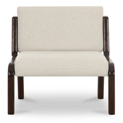 Edie Accent Chair Flecked Ivory