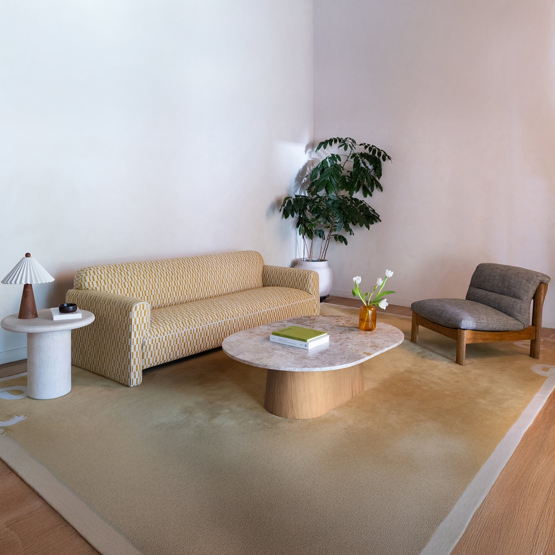 Leo Sofa Chartreuse - Central Designs
