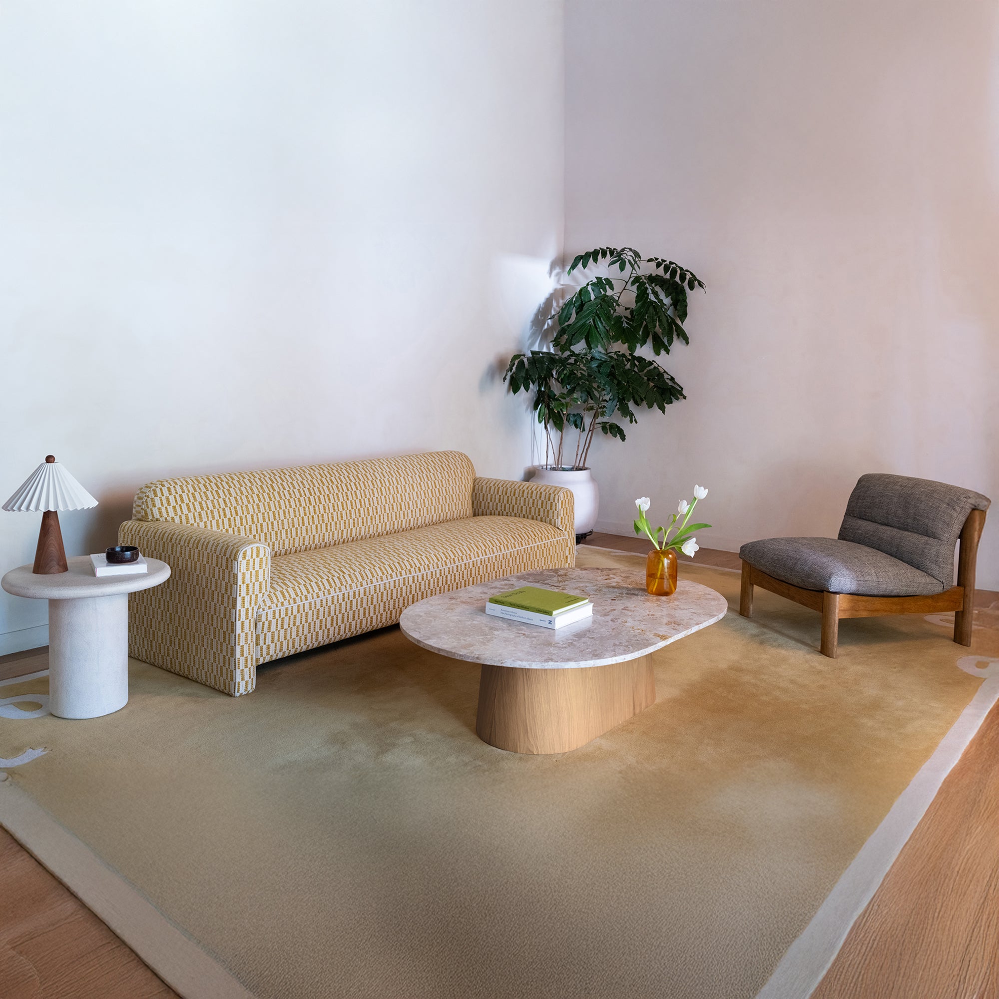 Leo Sofa Chartreuse - Central Designs