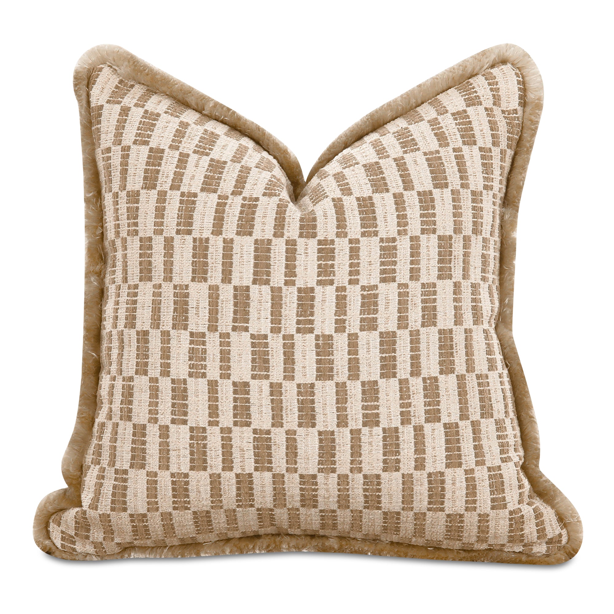 Leone Cushion Taupe - Central Designs