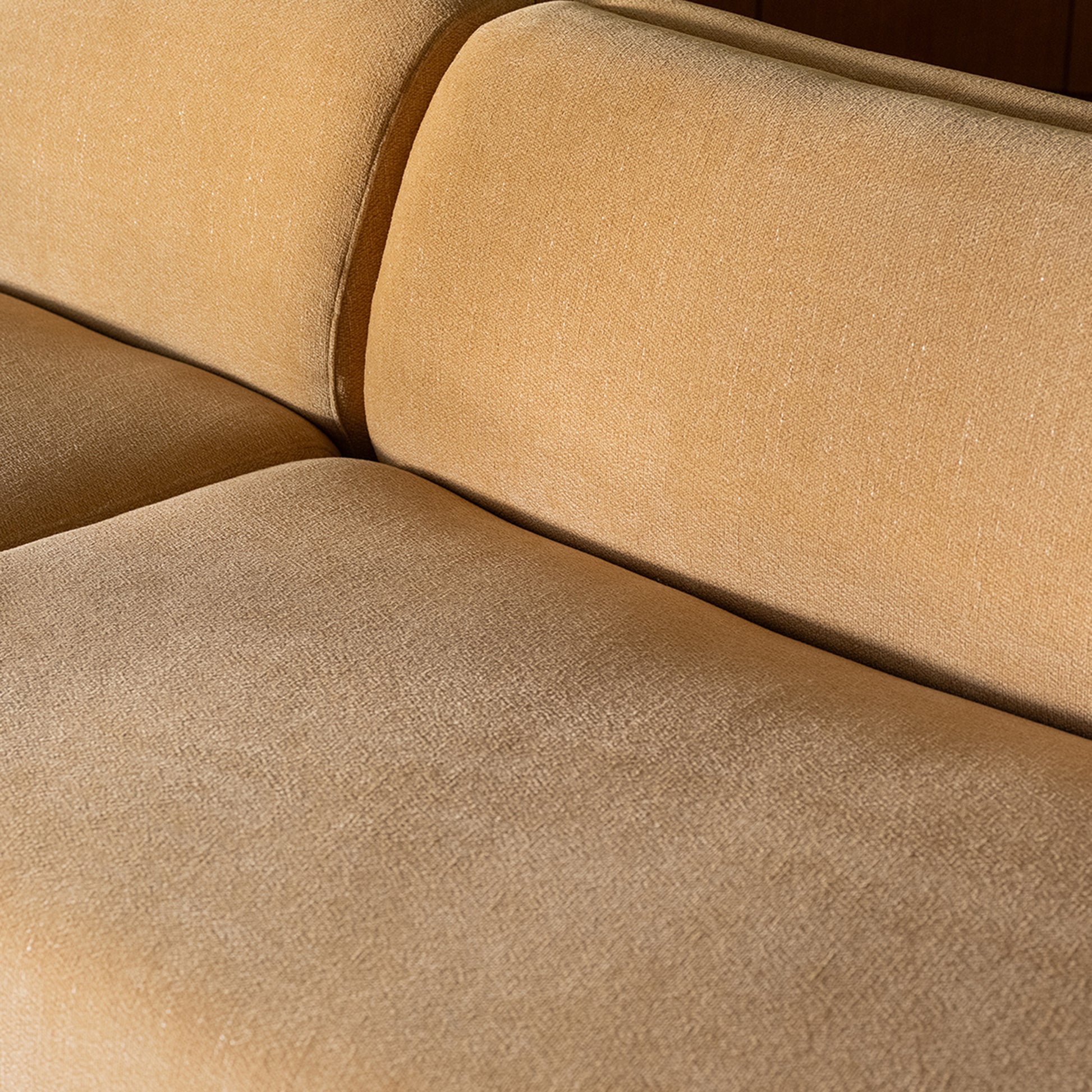 Naomi Concave Sofa Golden Yellow - Central Designs