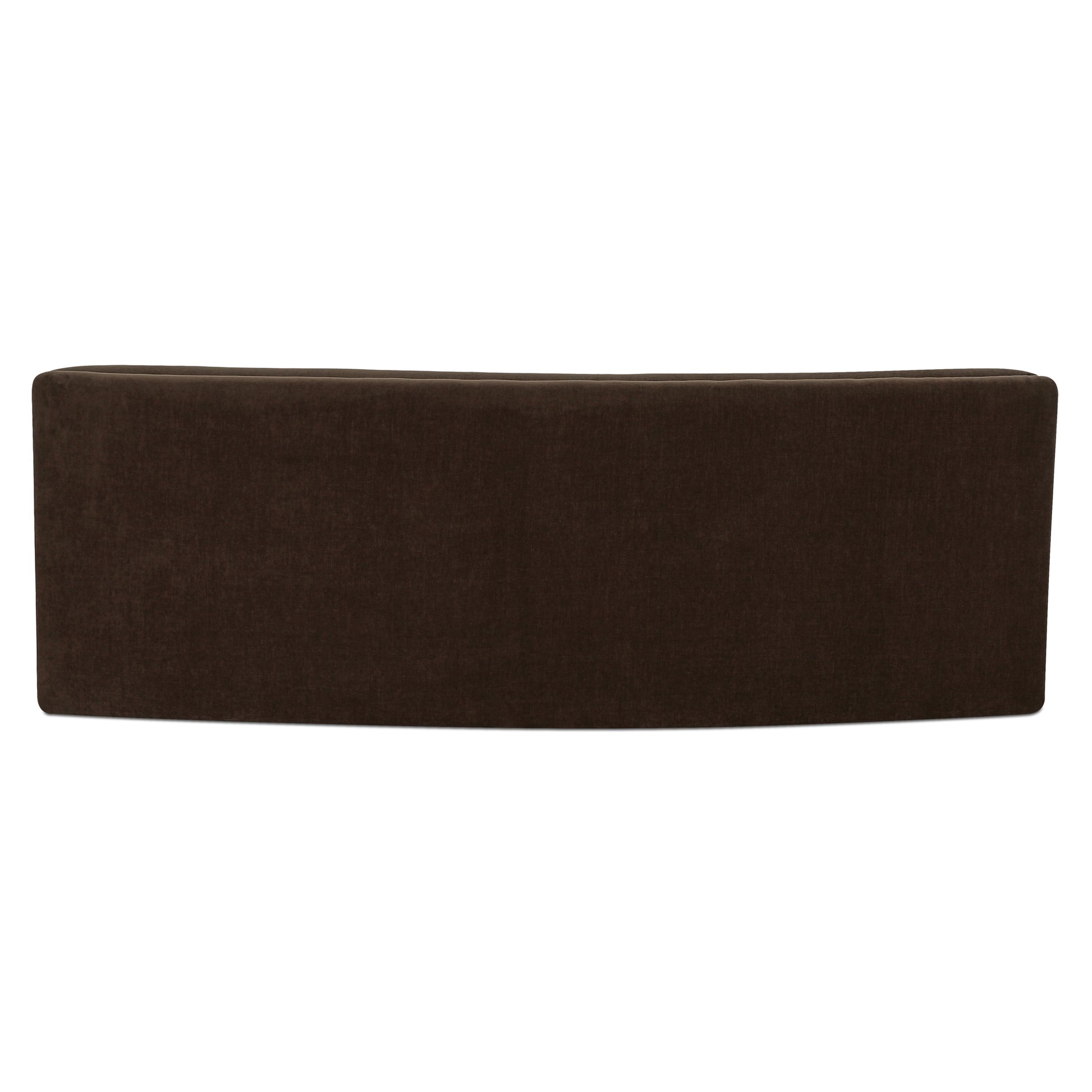 Naomi Concave Sofa Dark Brown - Central Designs