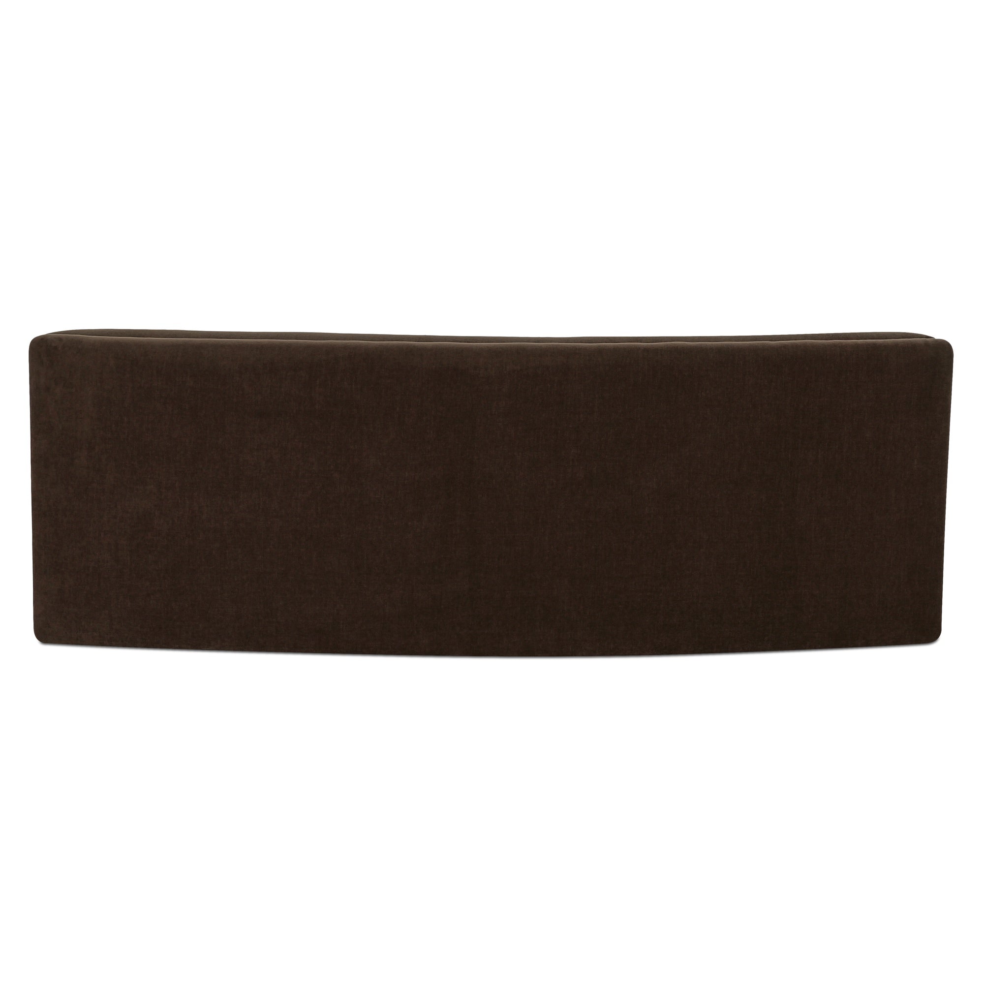 Naomi Concave Sofa Dark Brown - Central Designs