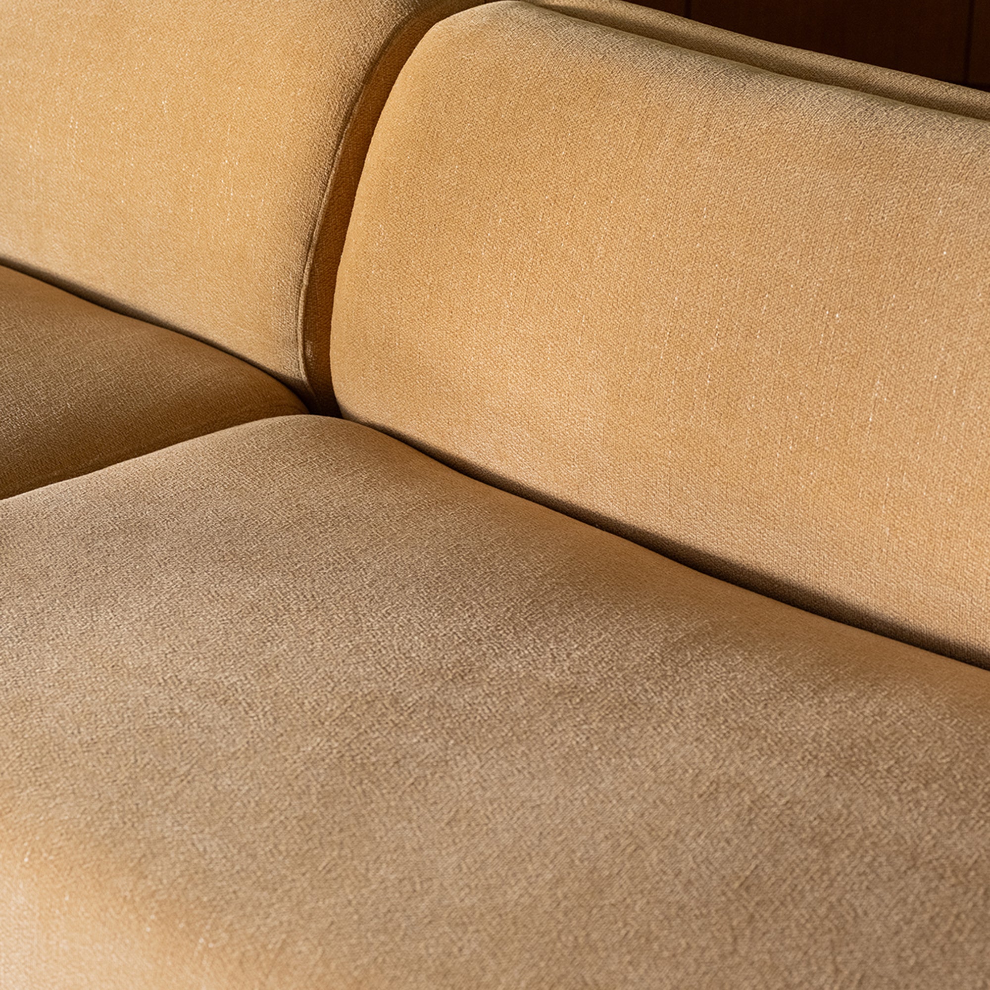 Naomi Convex Sofa Golden Yellow - Central Designs