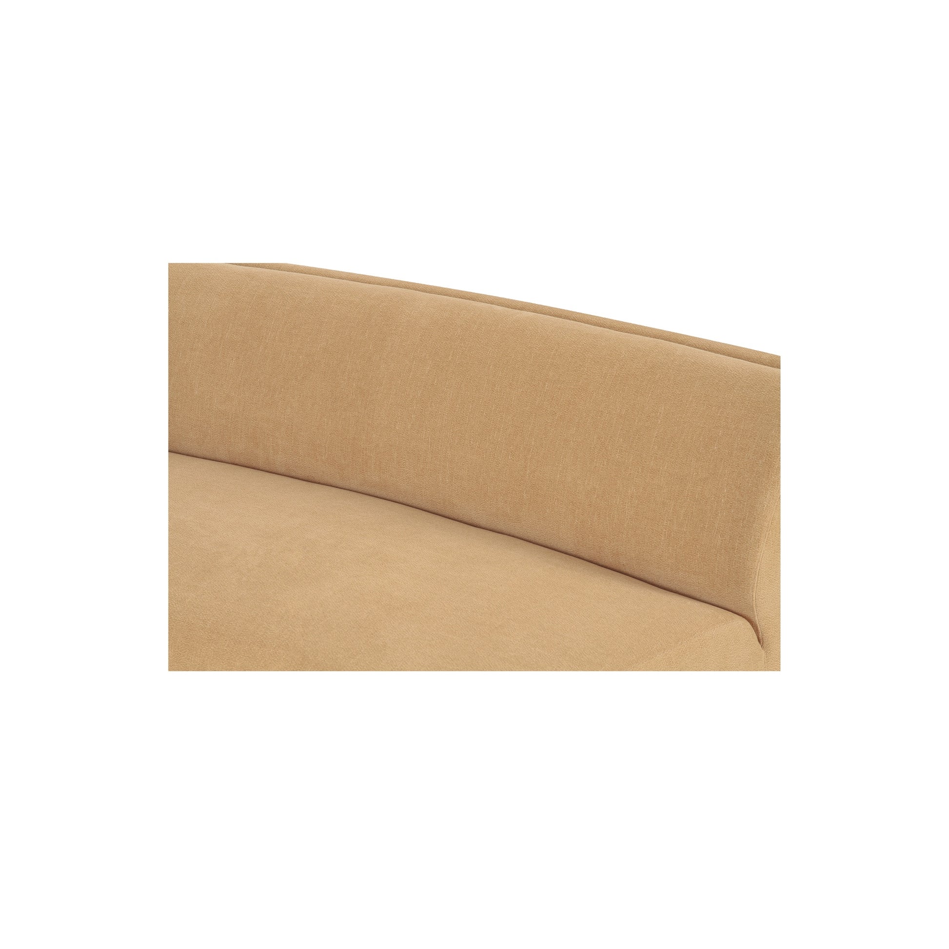 Naomi 2 Piece Convex Modular Sectional Golden Yellow - Central Designs