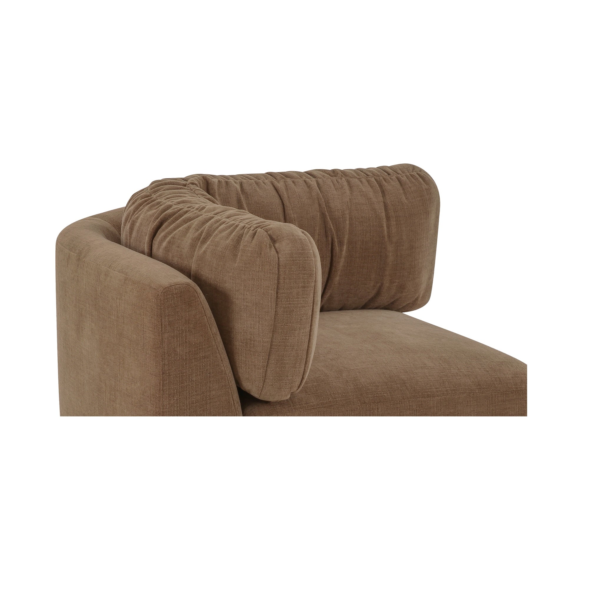 Matina Corner Chair Taupe - Central Designs