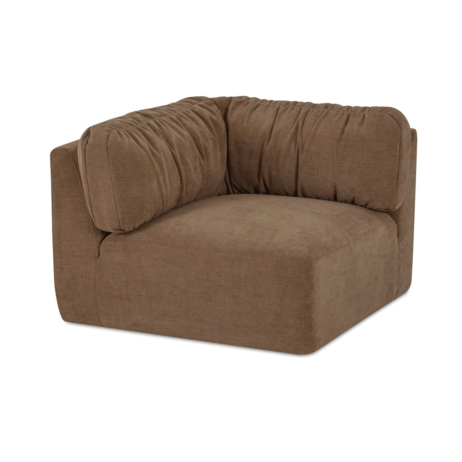 Matina Corner Chair Taupe - Central Designs