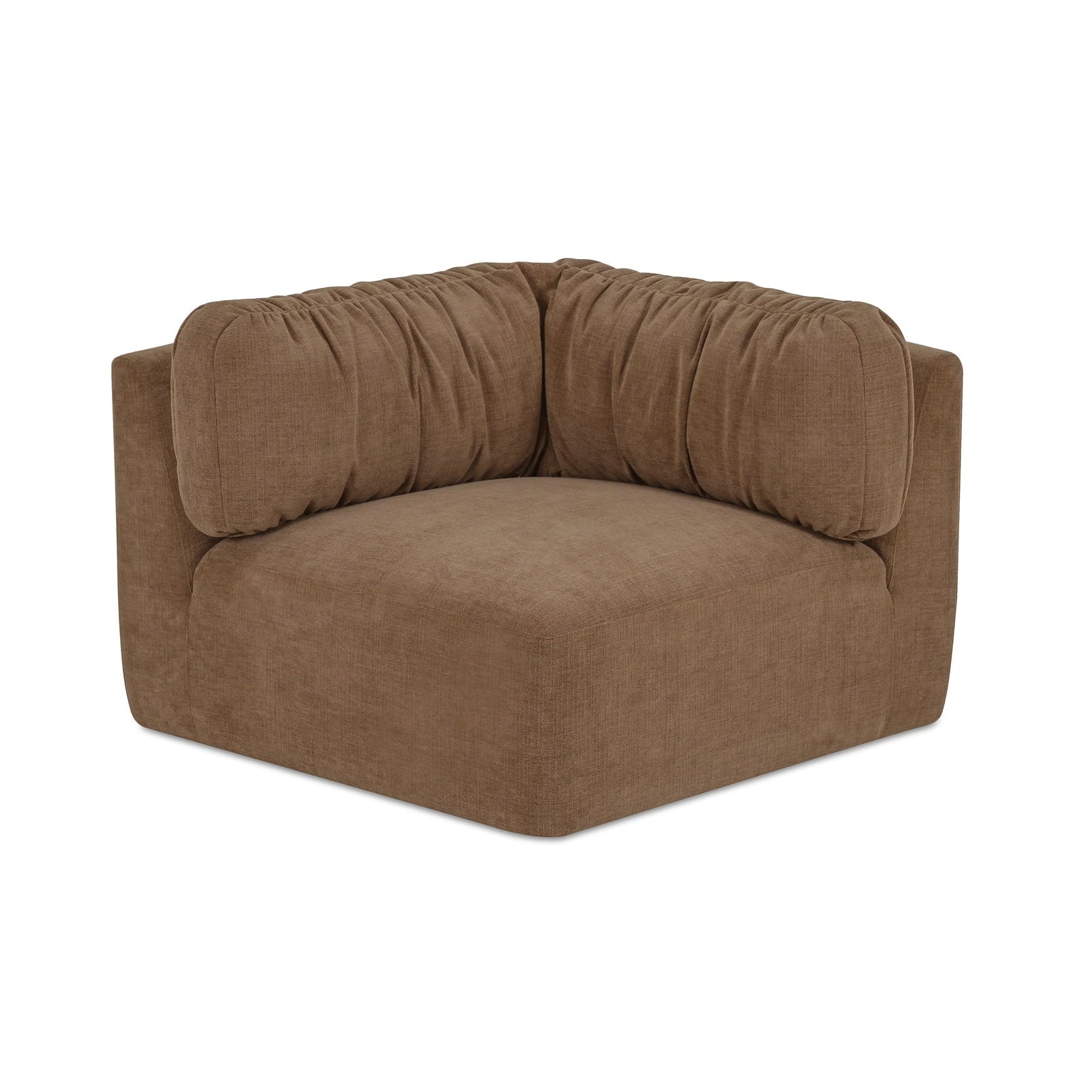 Matina Corner Chair Taupe - Central Designs