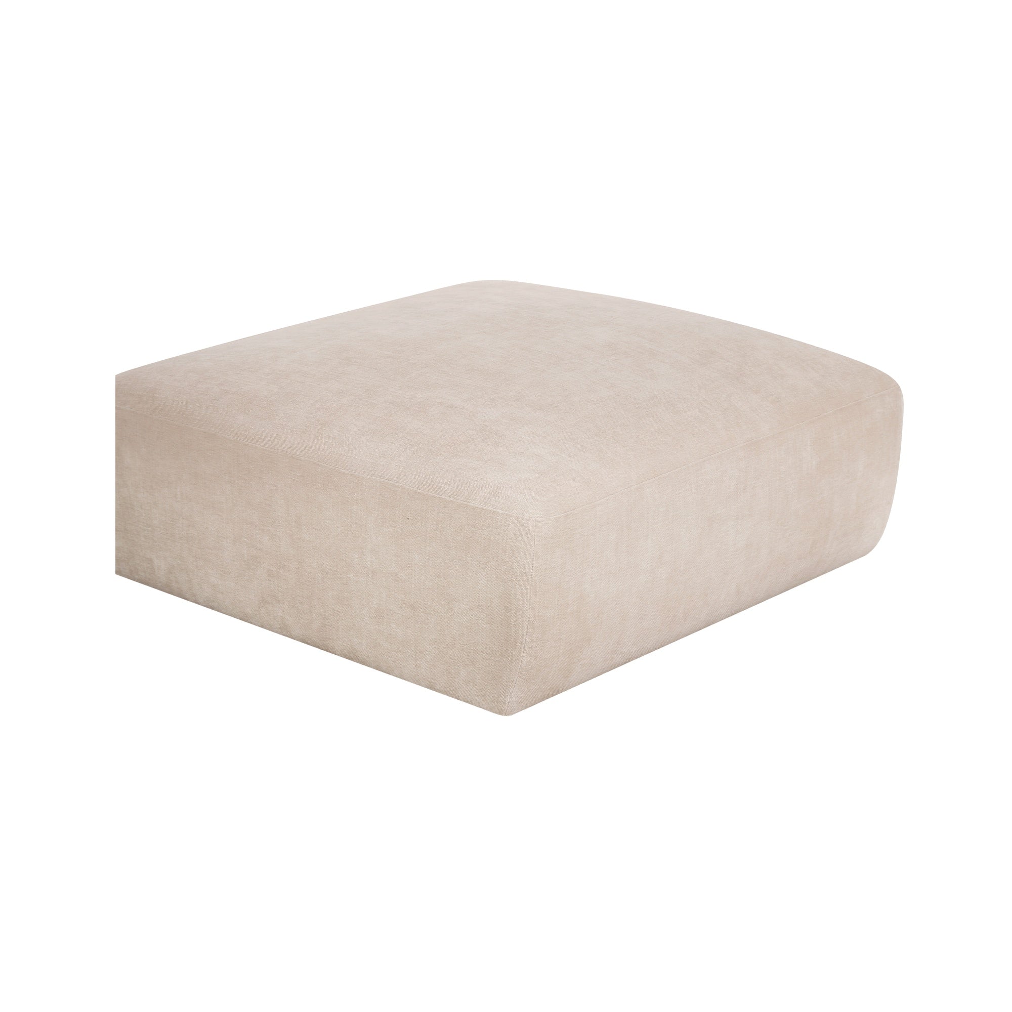Matina Ottoman Oatmeal - Central Designs