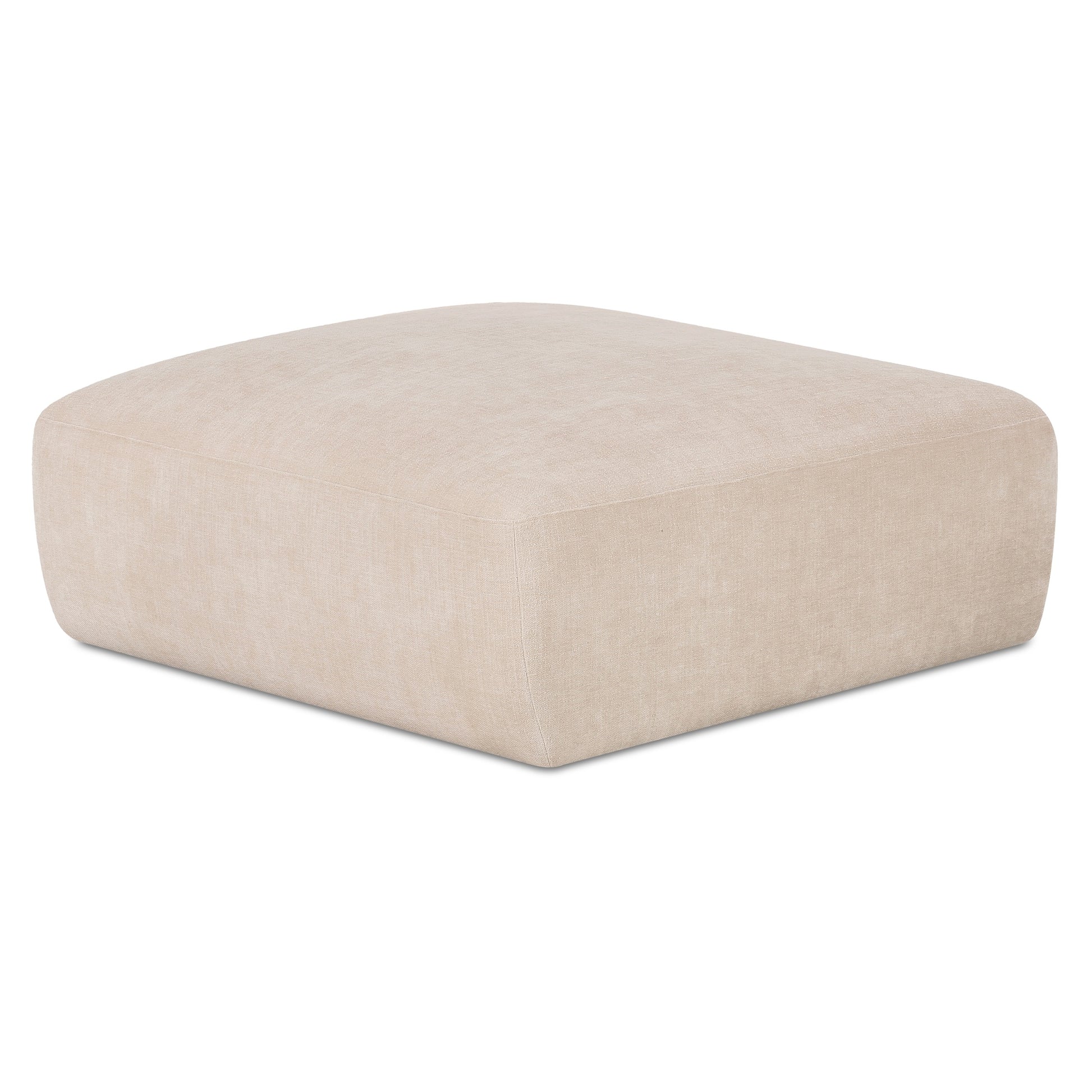 Matina Ottoman Oatmeal - Central Designs