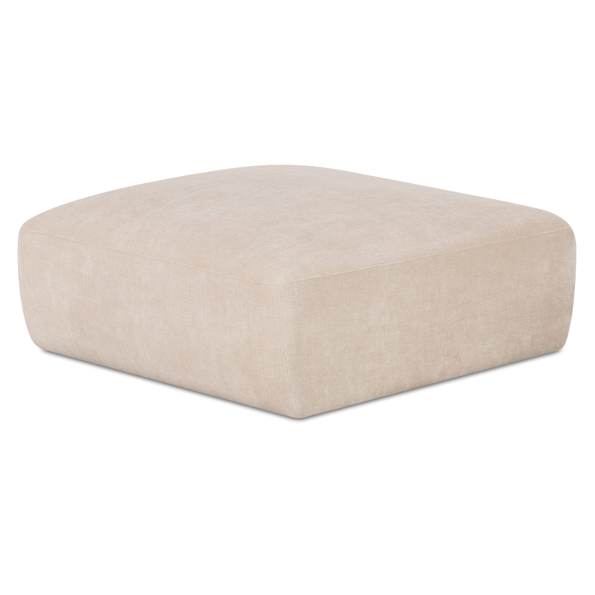 Matina Ottoman Oatmeal - Central Designs