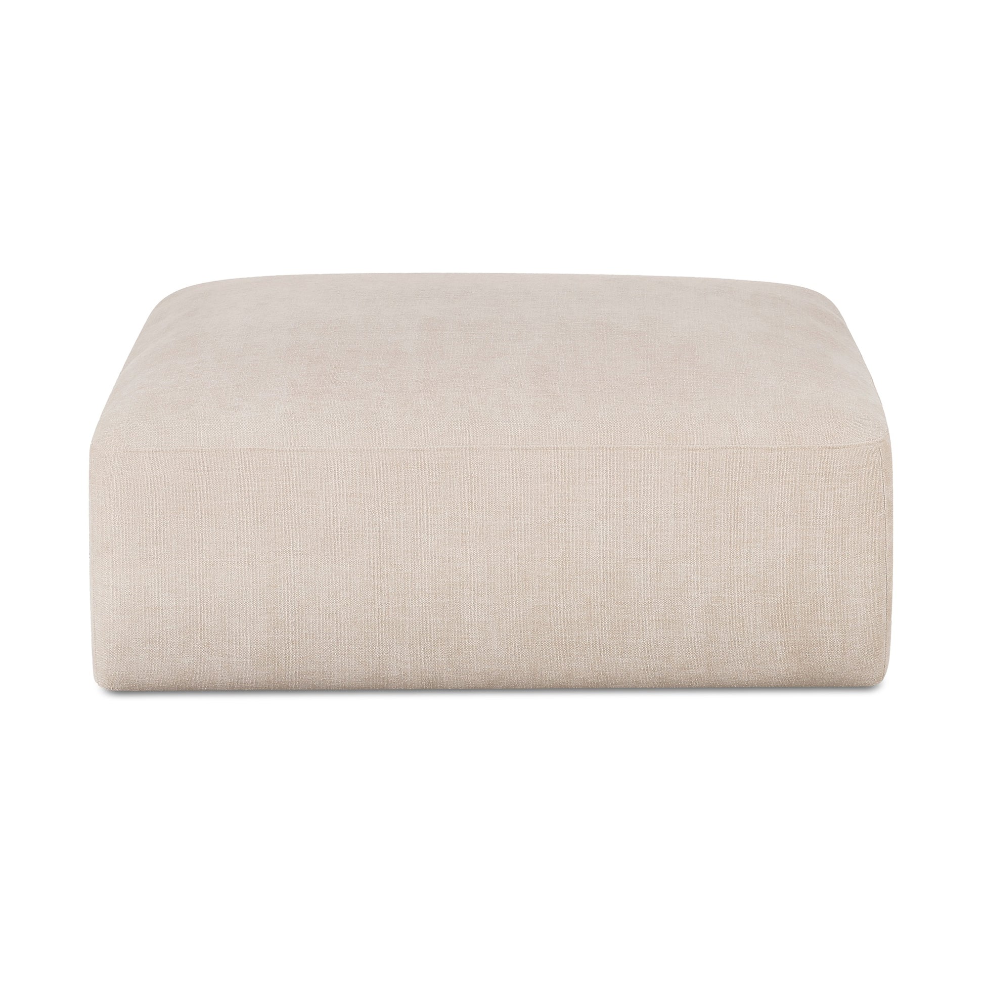 Matina Ottoman Oatmeal - Central Designs