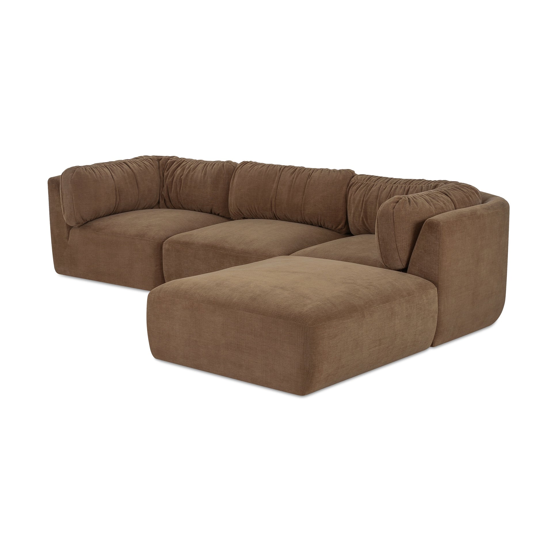 Matina Lounge Modular Sectional Taupe - Central Designs