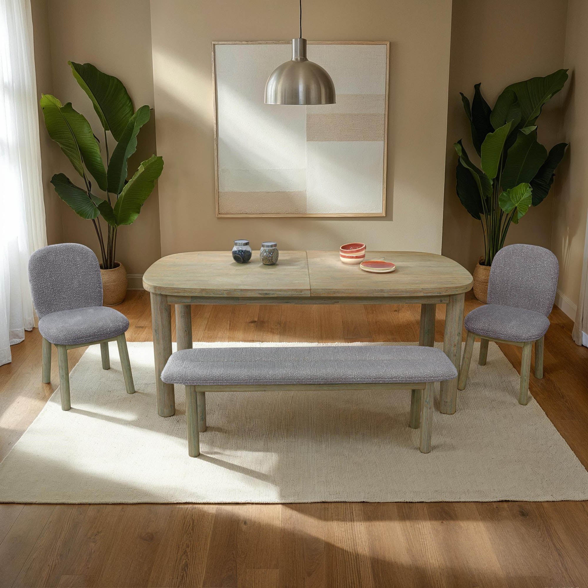 Oasis Extension Dining Table (70"/102") - Central Designs