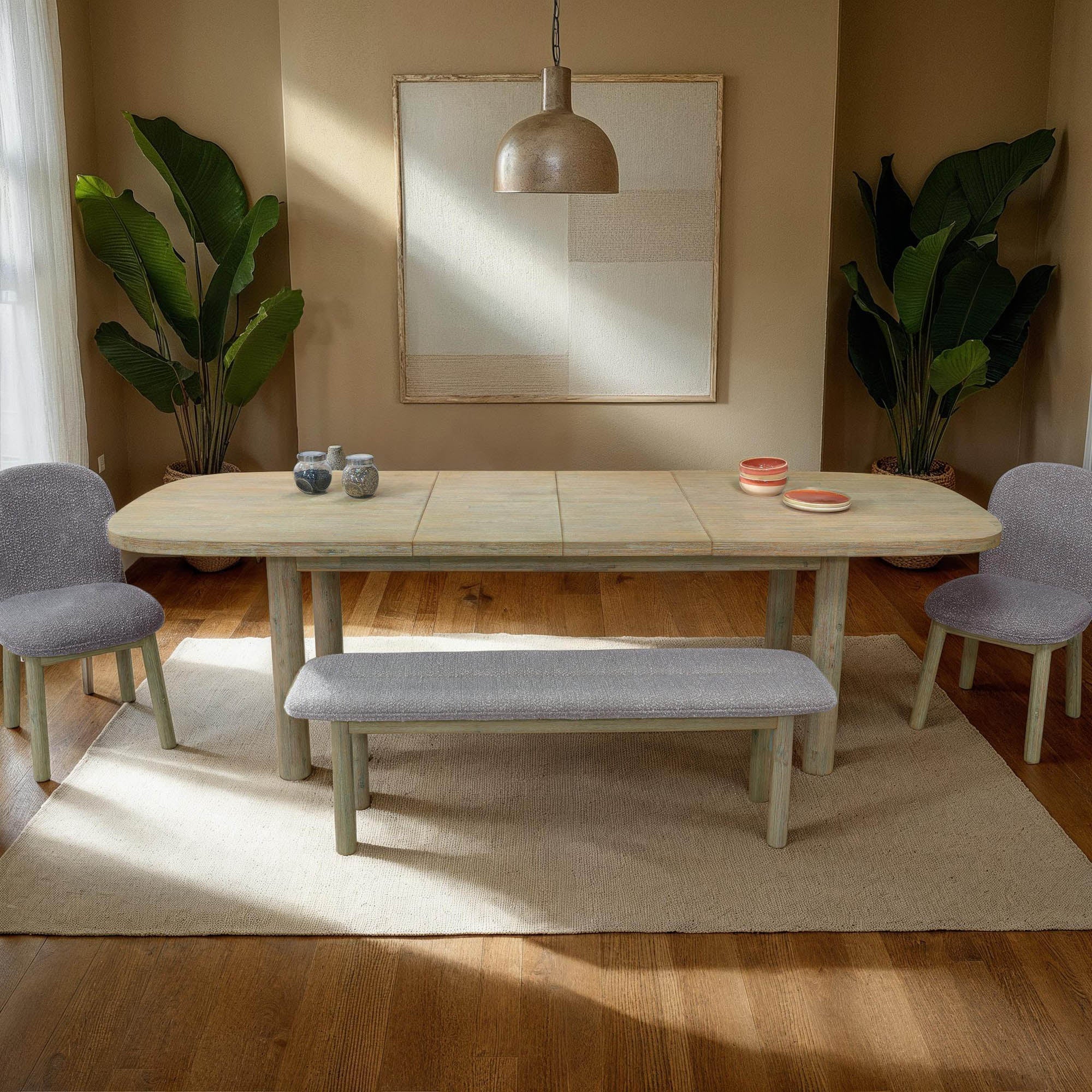 Oasis Extension Dining Table (70"/102") - Central Designs