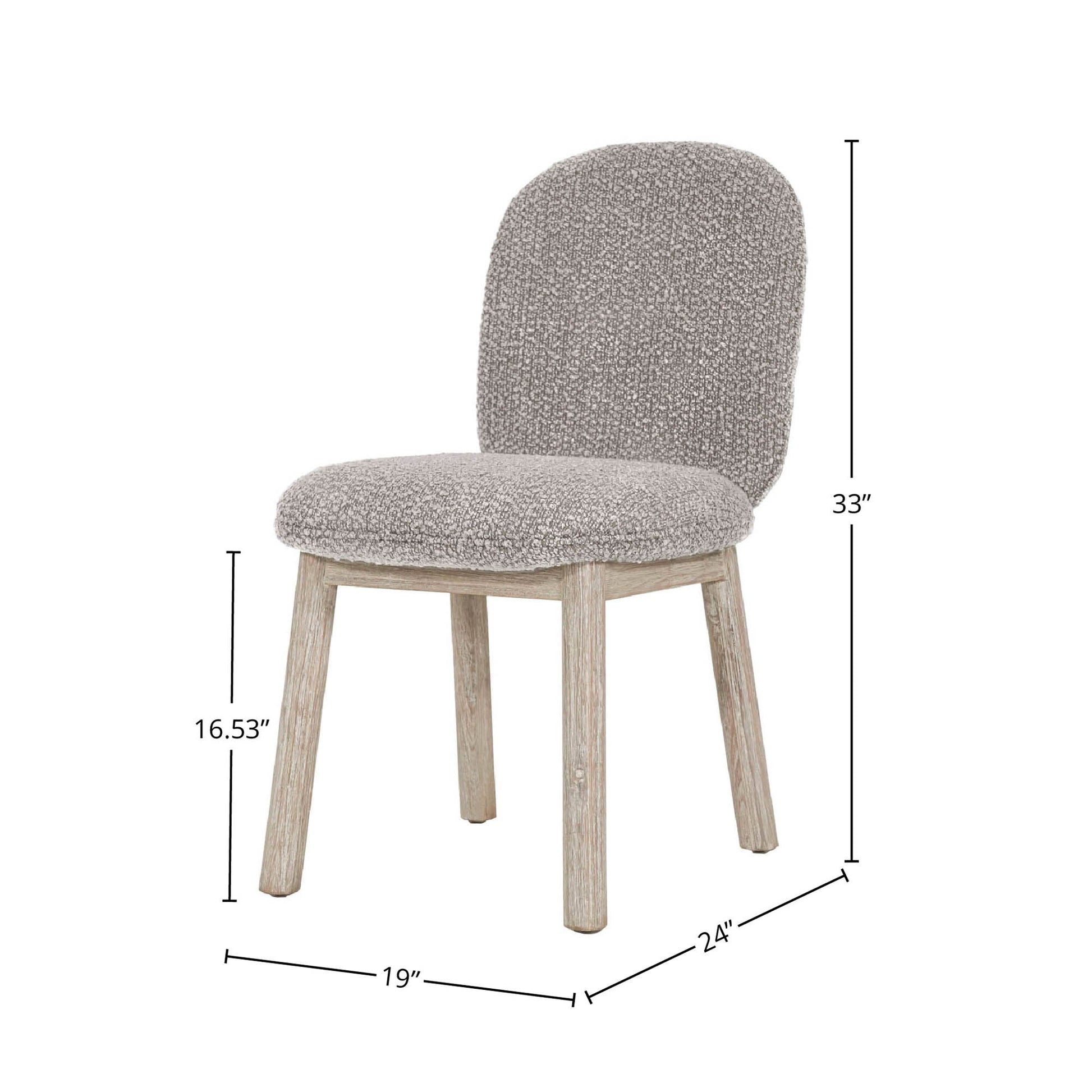 Oasis Dining Chair - Oatmeal - Central Designs