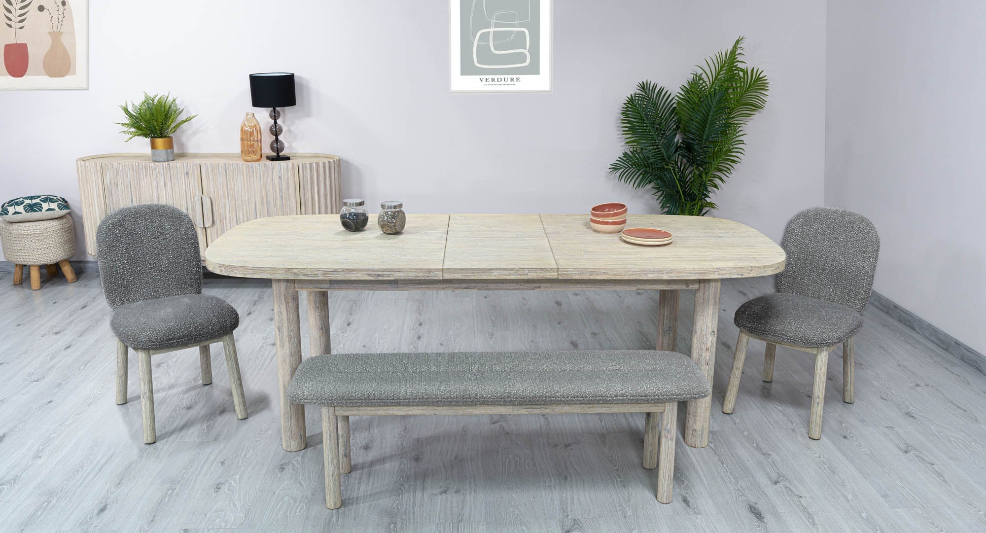 Oasis Dining Chair - Oatmeal - Central Designs