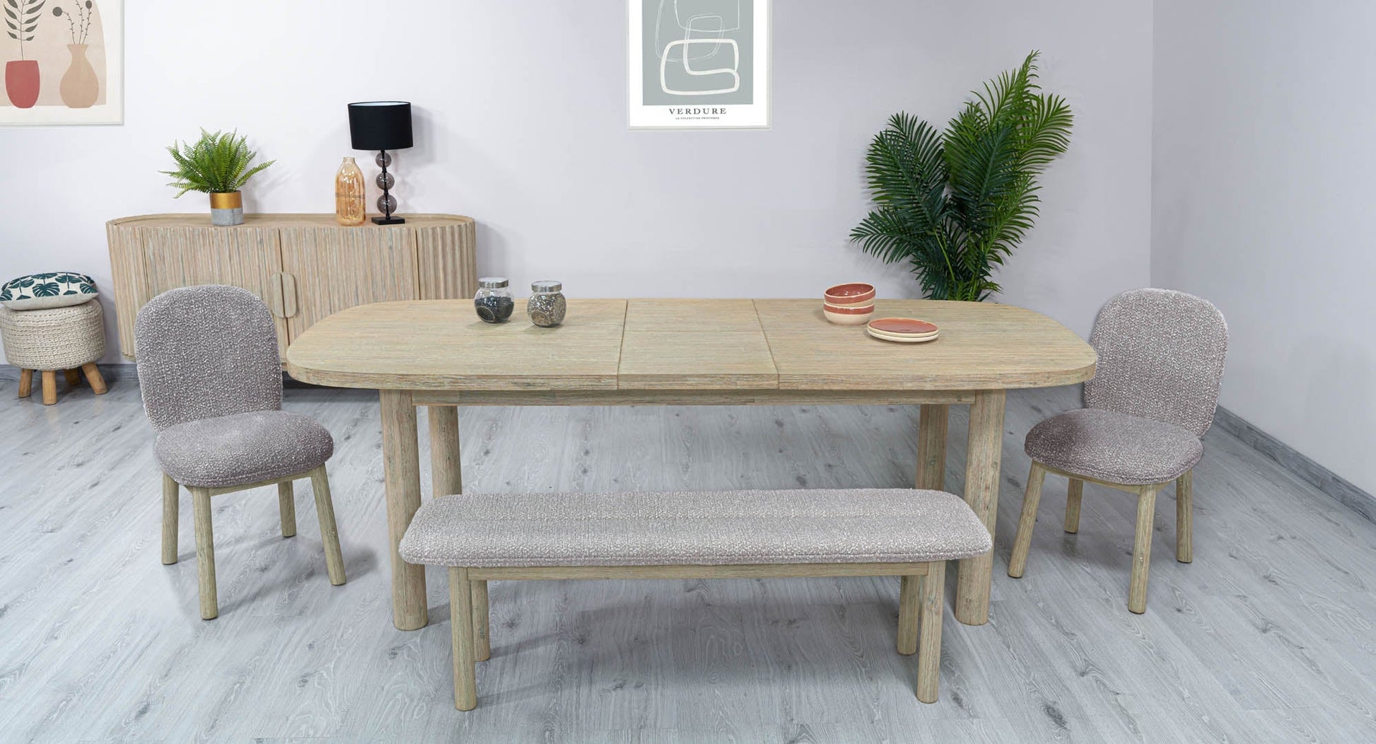 Oasis Dining Chair - Oatmeal - Central Designs