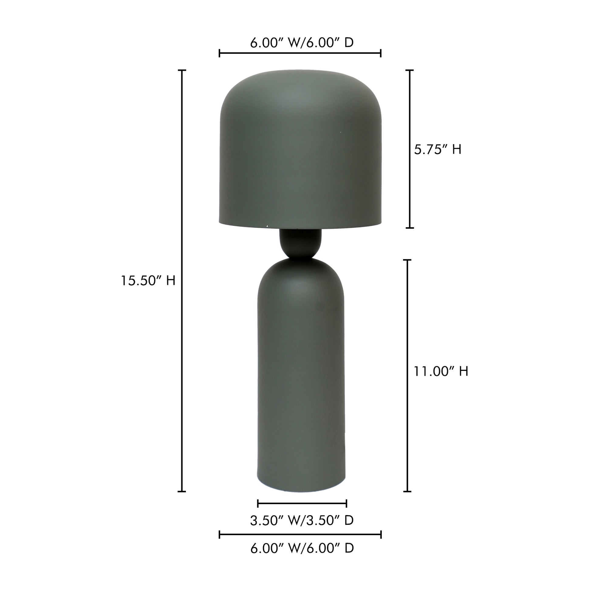 Echo Lamp Green - Central Designs