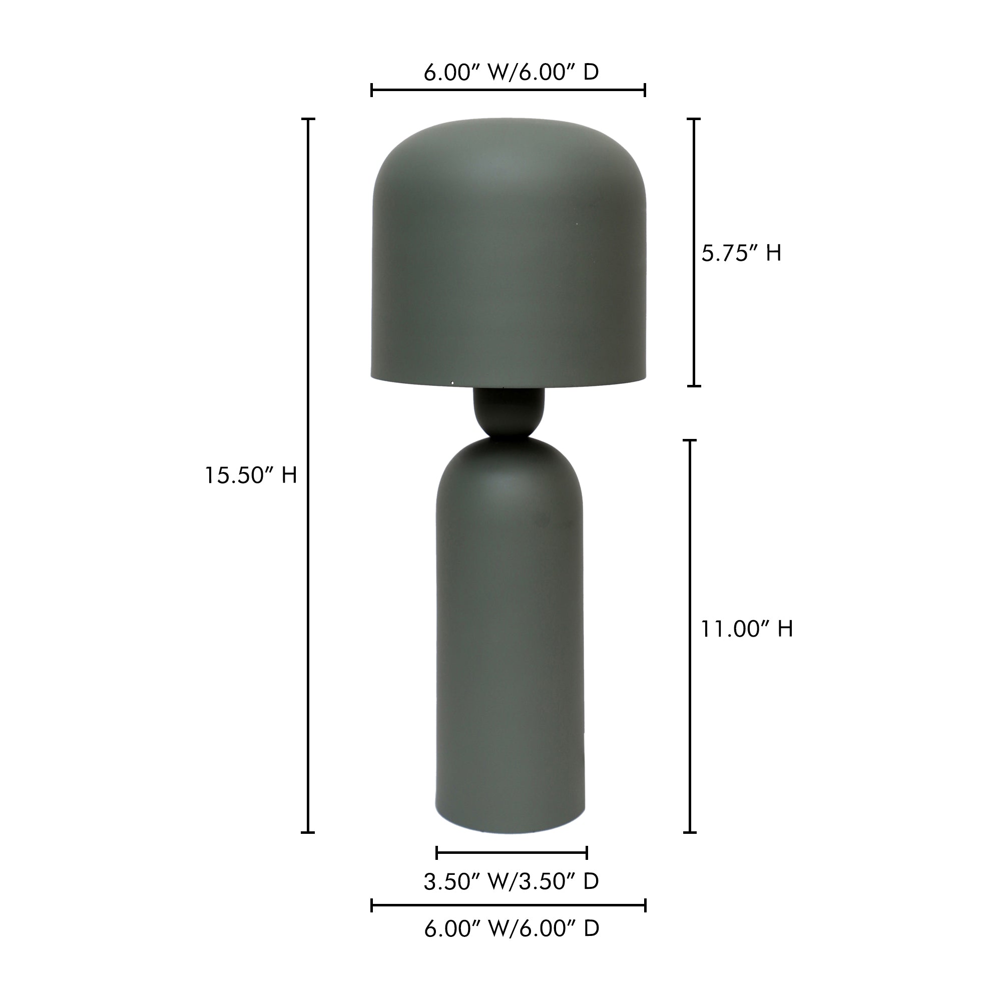 Echo Lamp Green - Central Designs