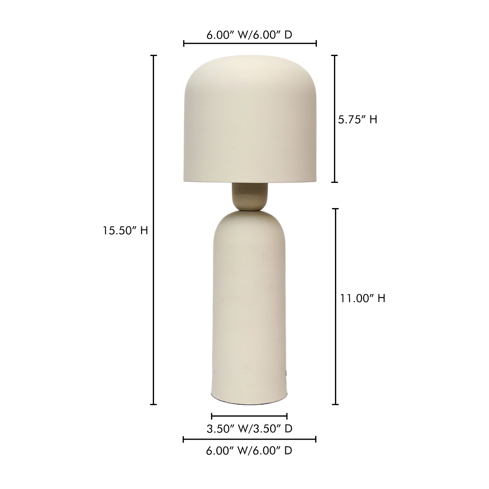 Echo Lamp Cream - Central Designs