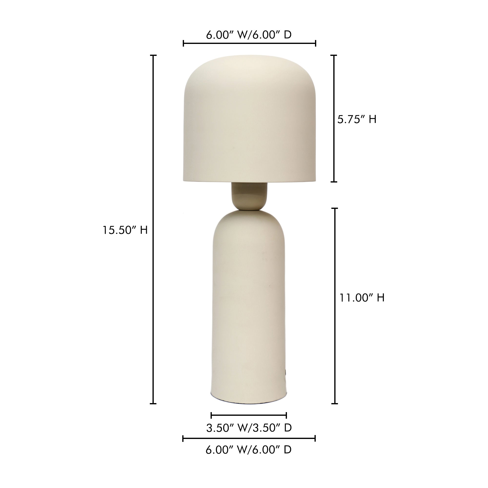 Echo Lamp Cream - Central Designs
