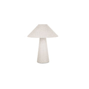 Nori Table Lamp Flecked White - Central Designs