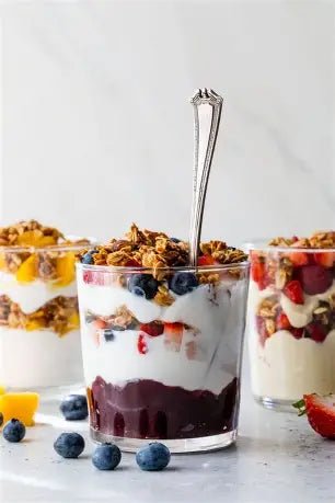 Hand - Made Maple Granola & Berry Crunch Parfait - Central Designs