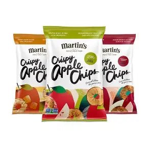 Martin's Cinnamon Groove Apple Chips - Central Designs