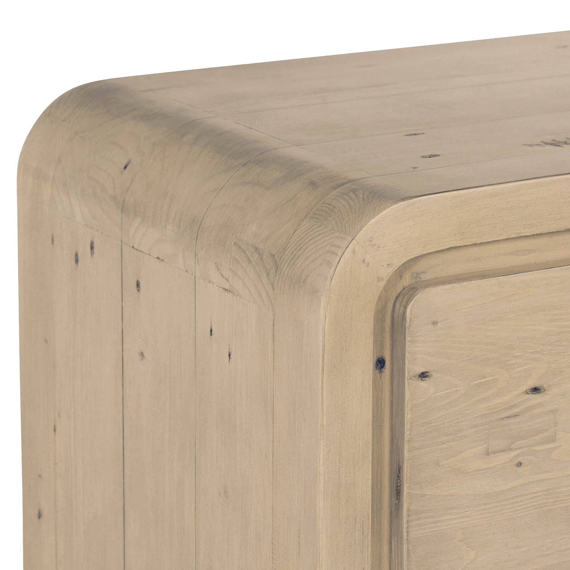 Opera 6 Drawer Chest - Scrubbed Teak - Central Designs