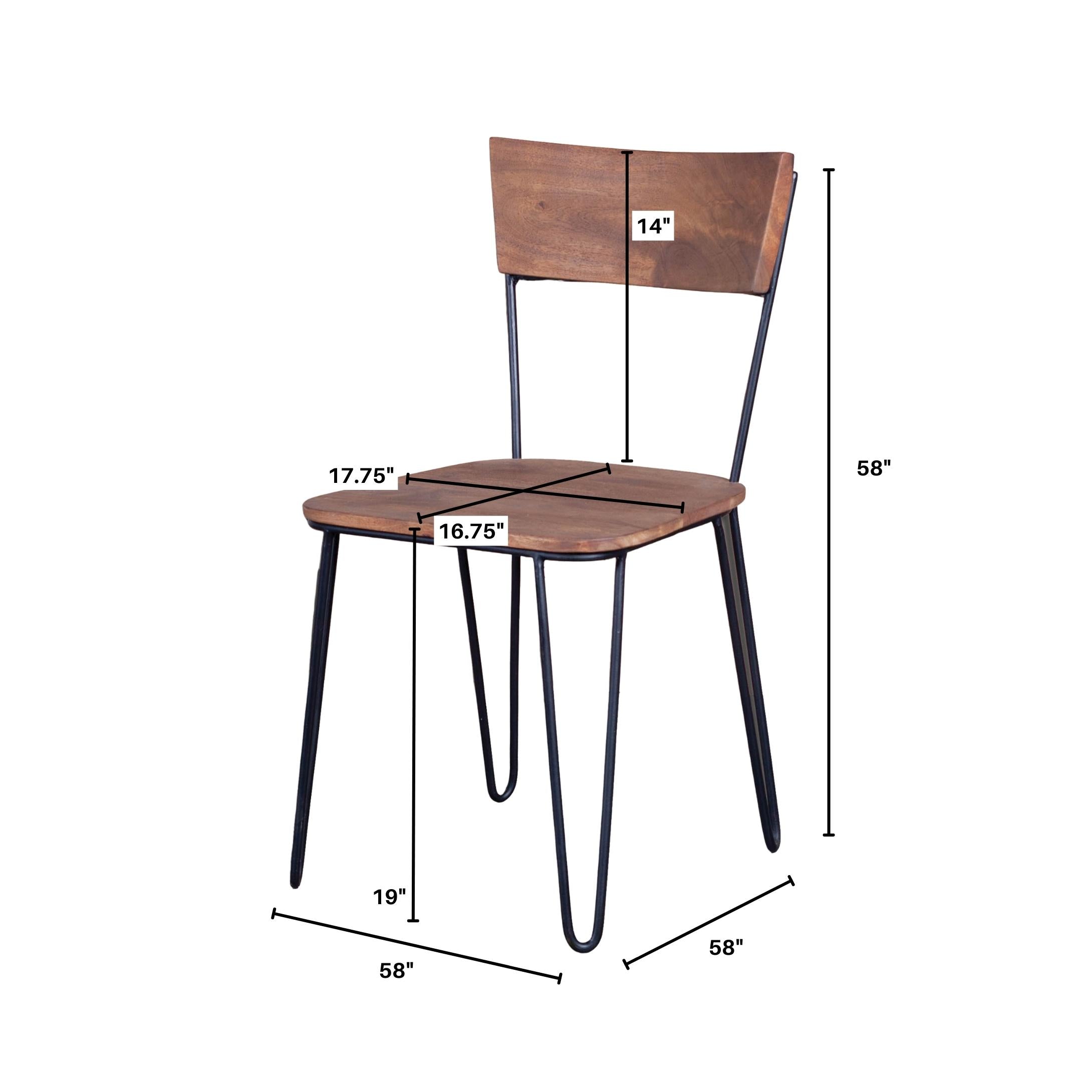 Organic Chair - Matte Brown - Central Designs