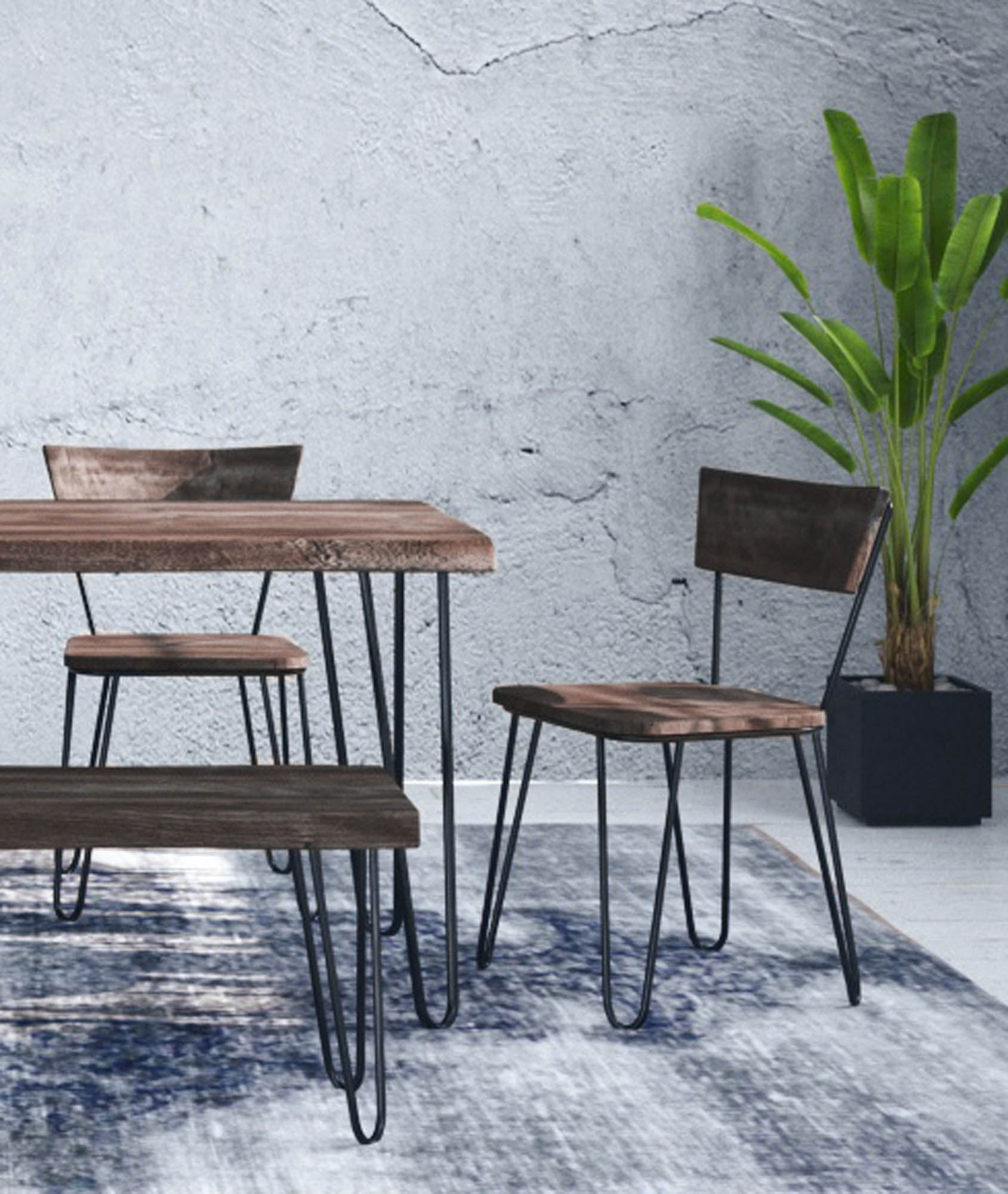 Organic Chair - Matte Brown - Central Designs