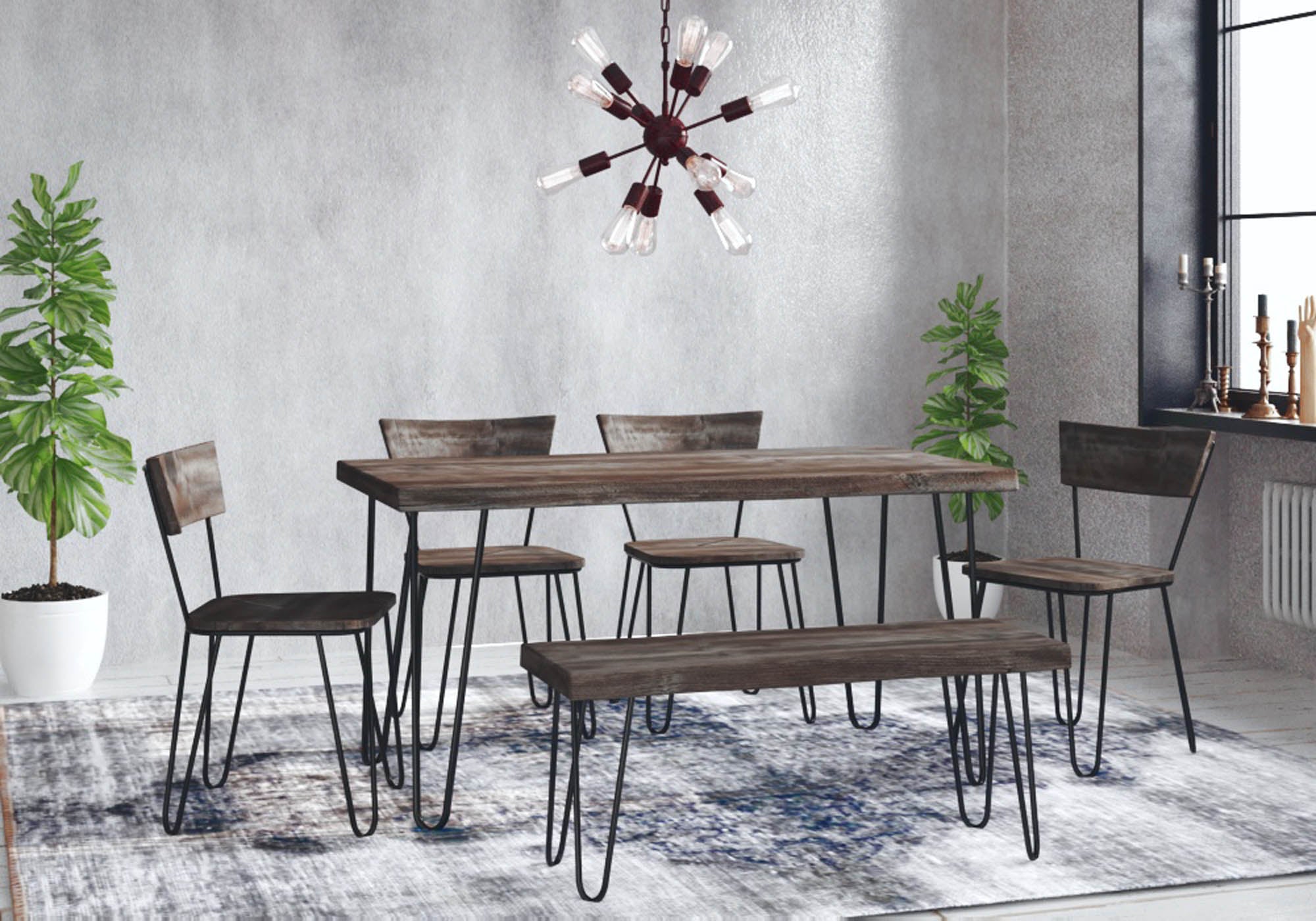 Organic Chair - Matte Brown - Central Designs