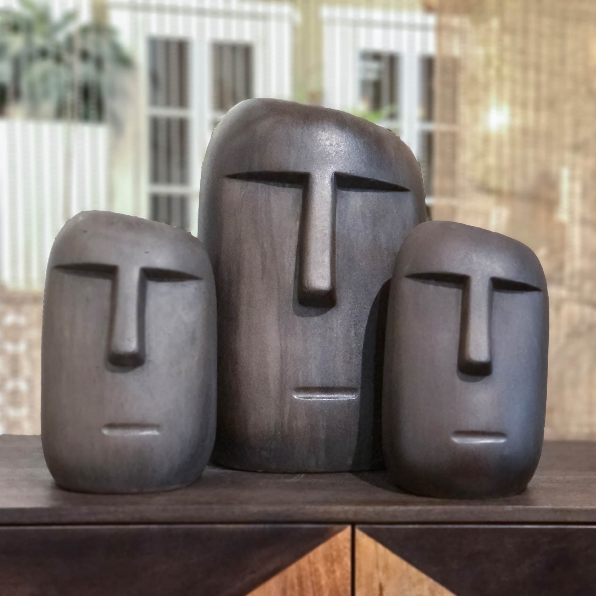 Patio Moai Statue - Central Designs