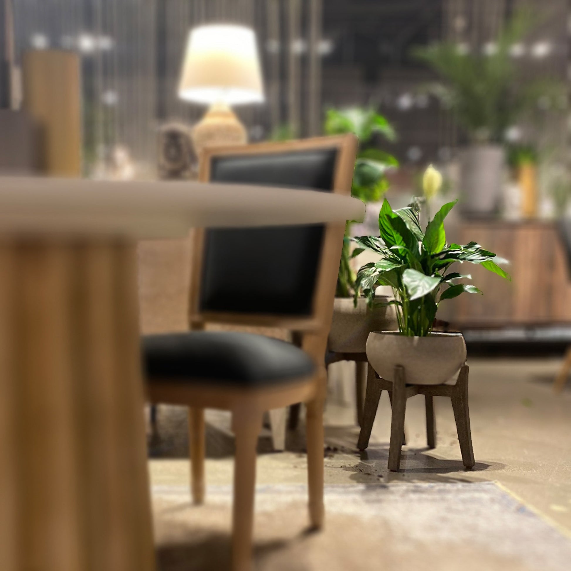 Patio Large Standing Urn - Brown Stone - Central Designs