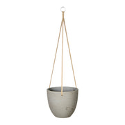 Classic Medium Hanging Pot - Cement Grey - Central Designs
