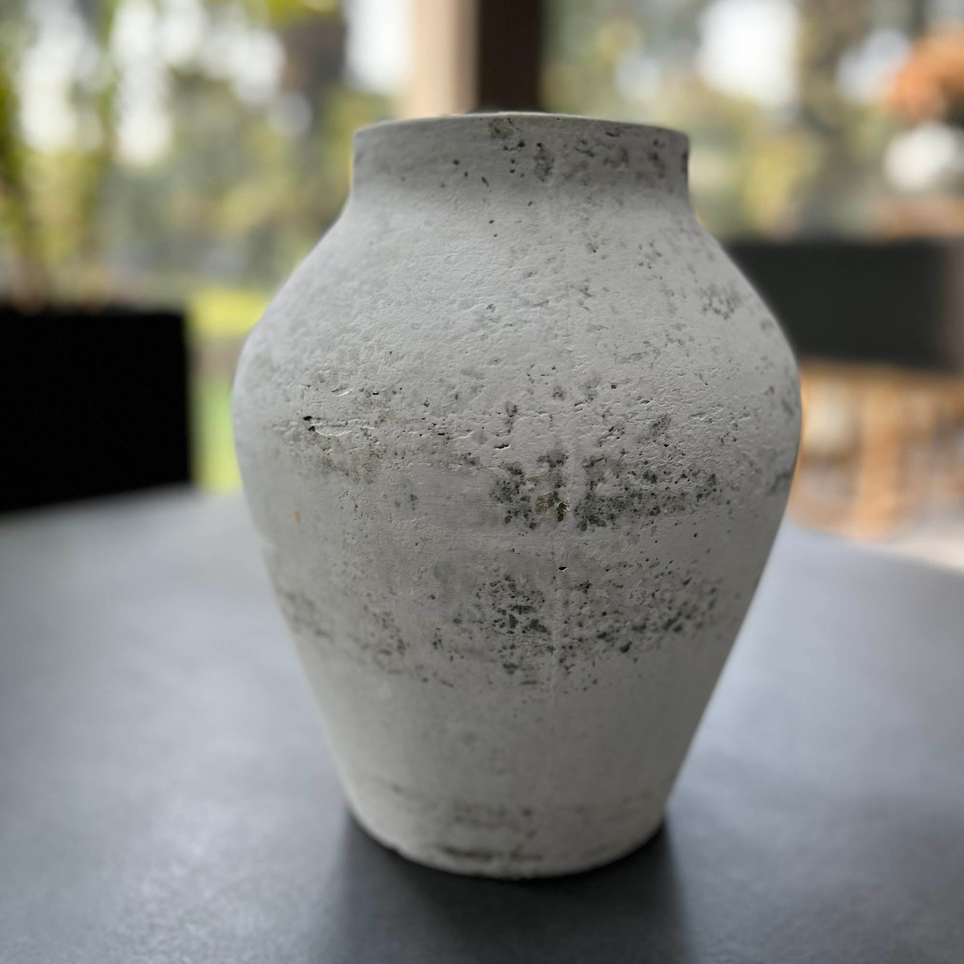 Amphora Medium Vase - Antique White - Central Designs