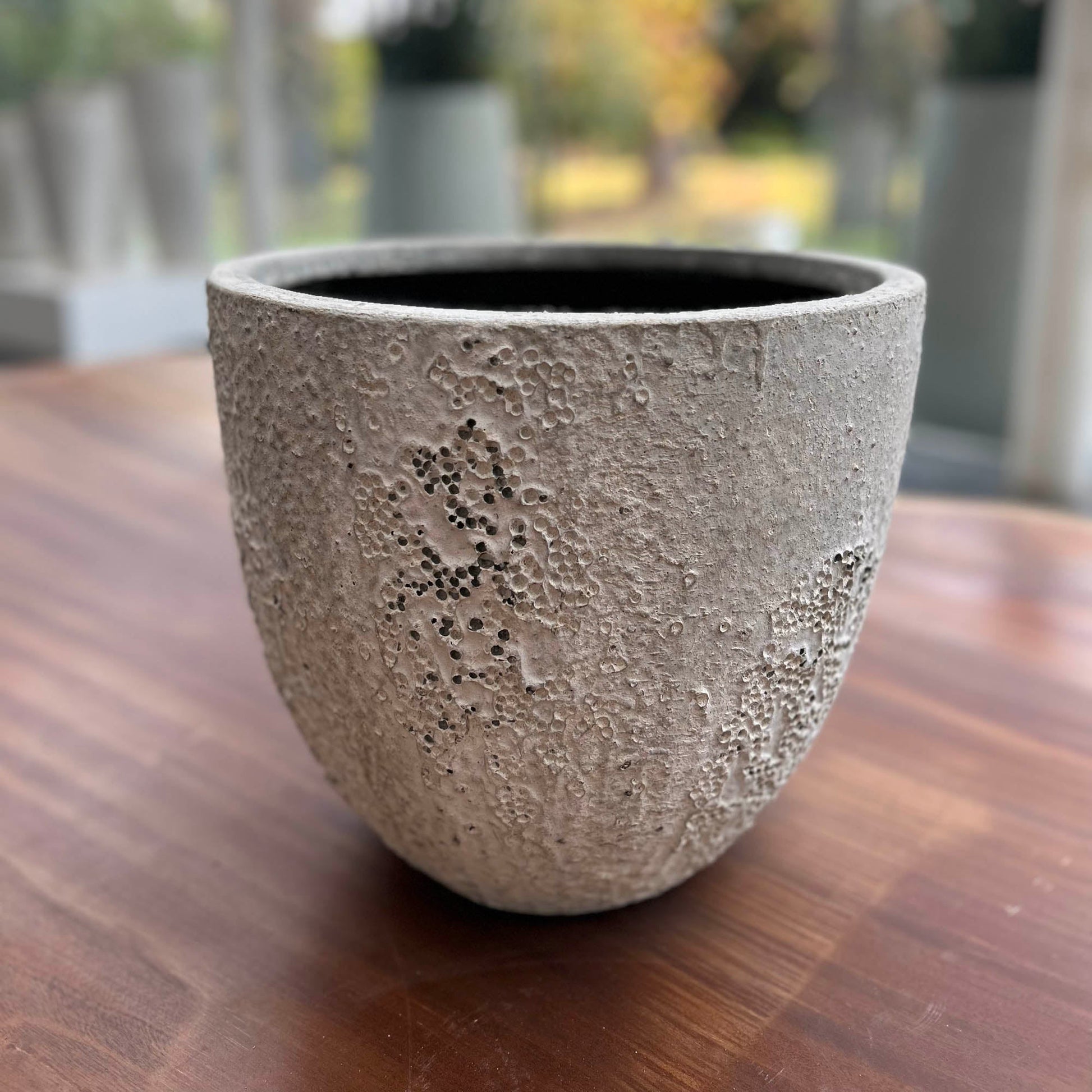 Uxmal Small Pot - Antique White - Central Designs