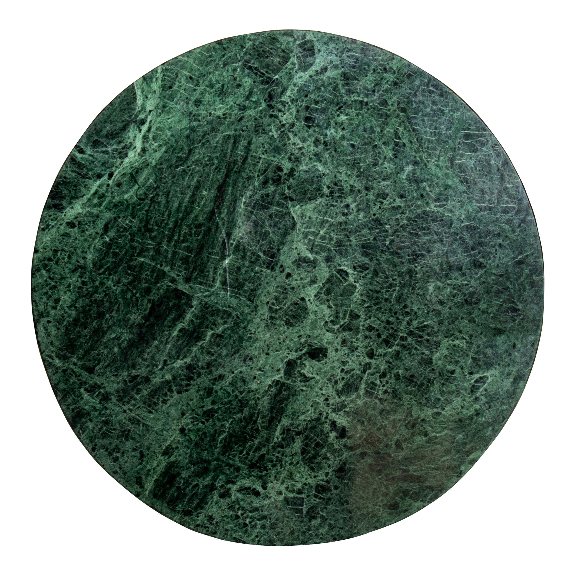 Grace Accent Table Green Marble - Central Designs