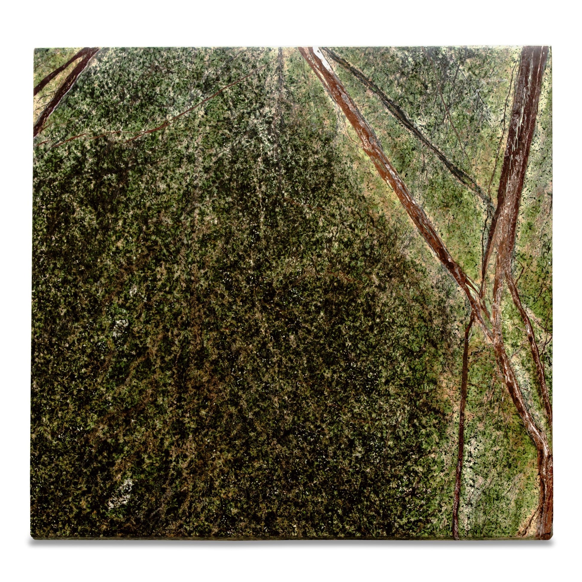Blair Accent Table Rainforest Green Marble - Central Designs
