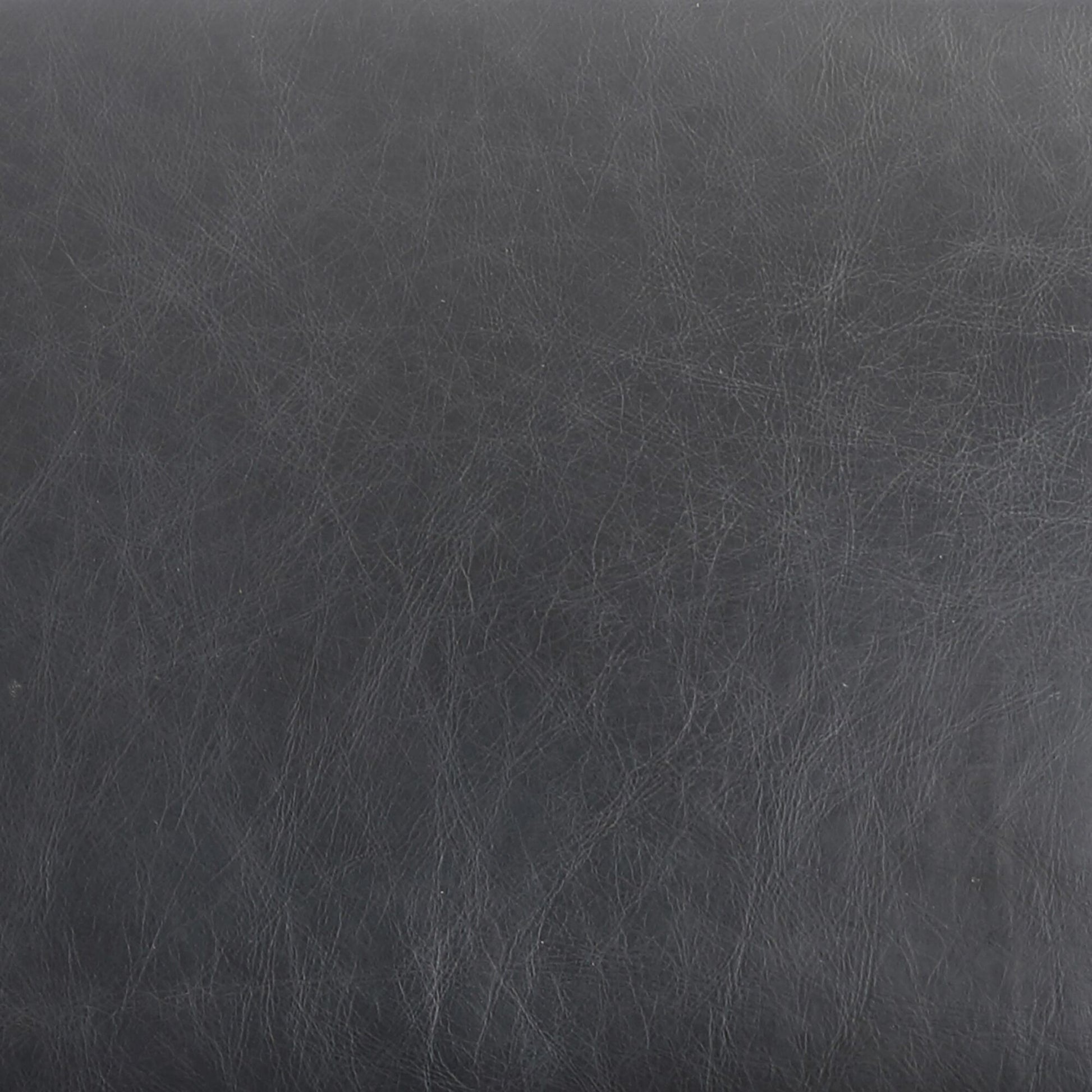 Freeman Counter Stool Onyx Black Leather - Set Of Two - Central Designs