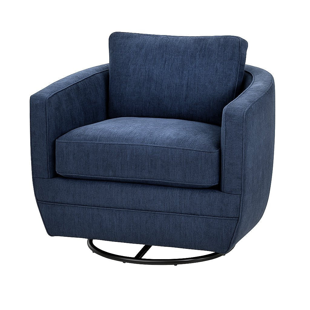 Baltimo Swivel Glider - Peacock Blue - Central Designs