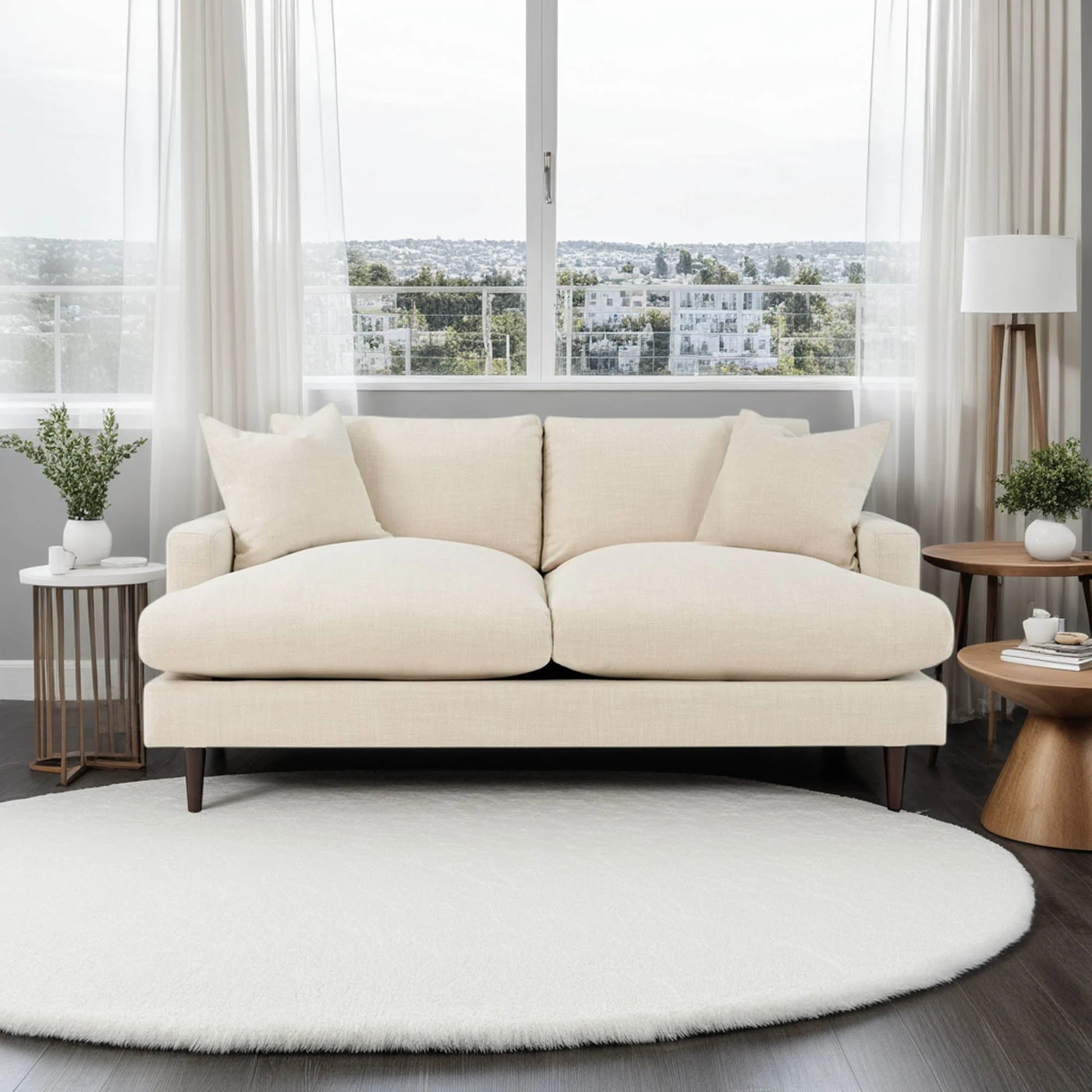 Custom Martha Loveseat Frame - Central Designs