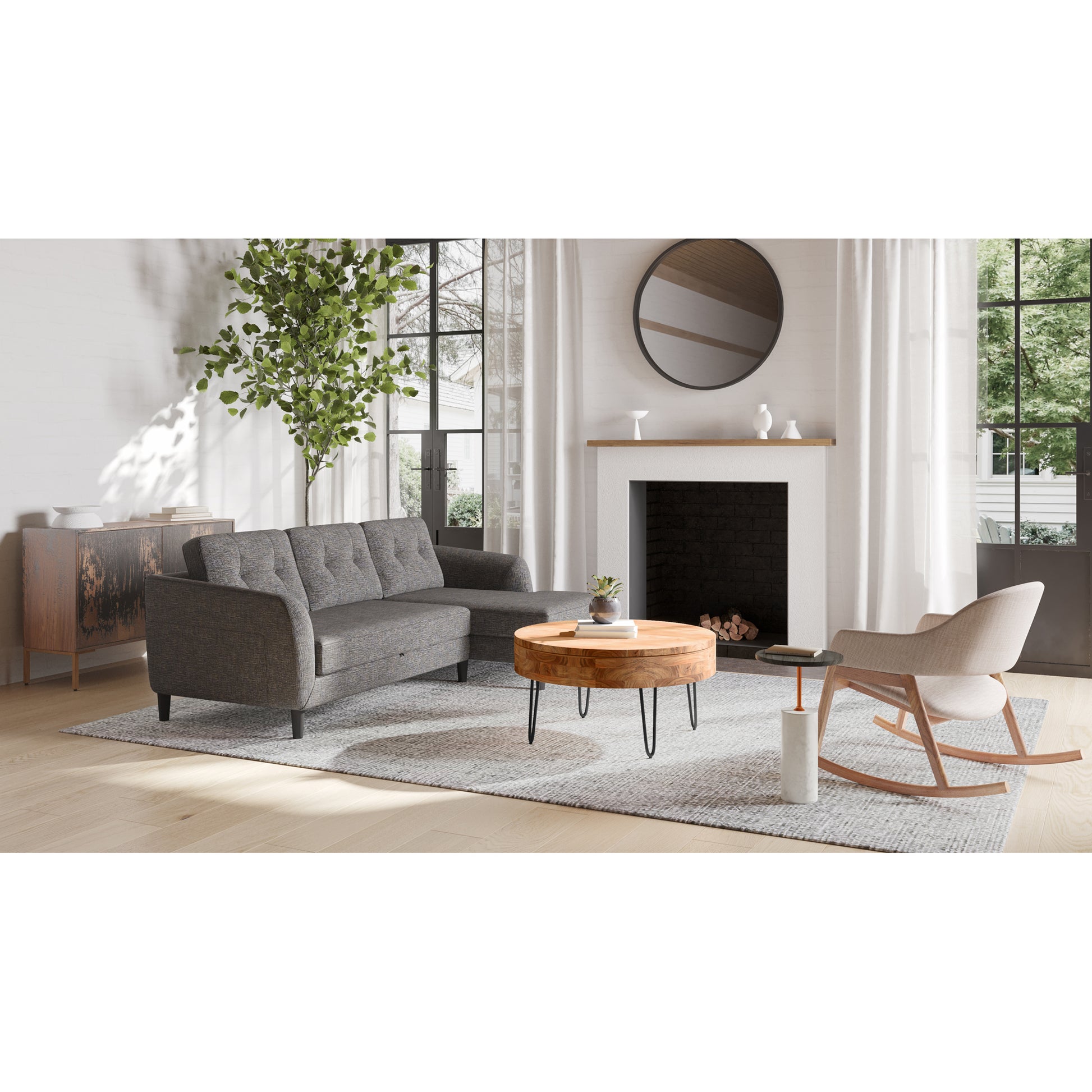 Artists Sideboard Small Black - Central Designs