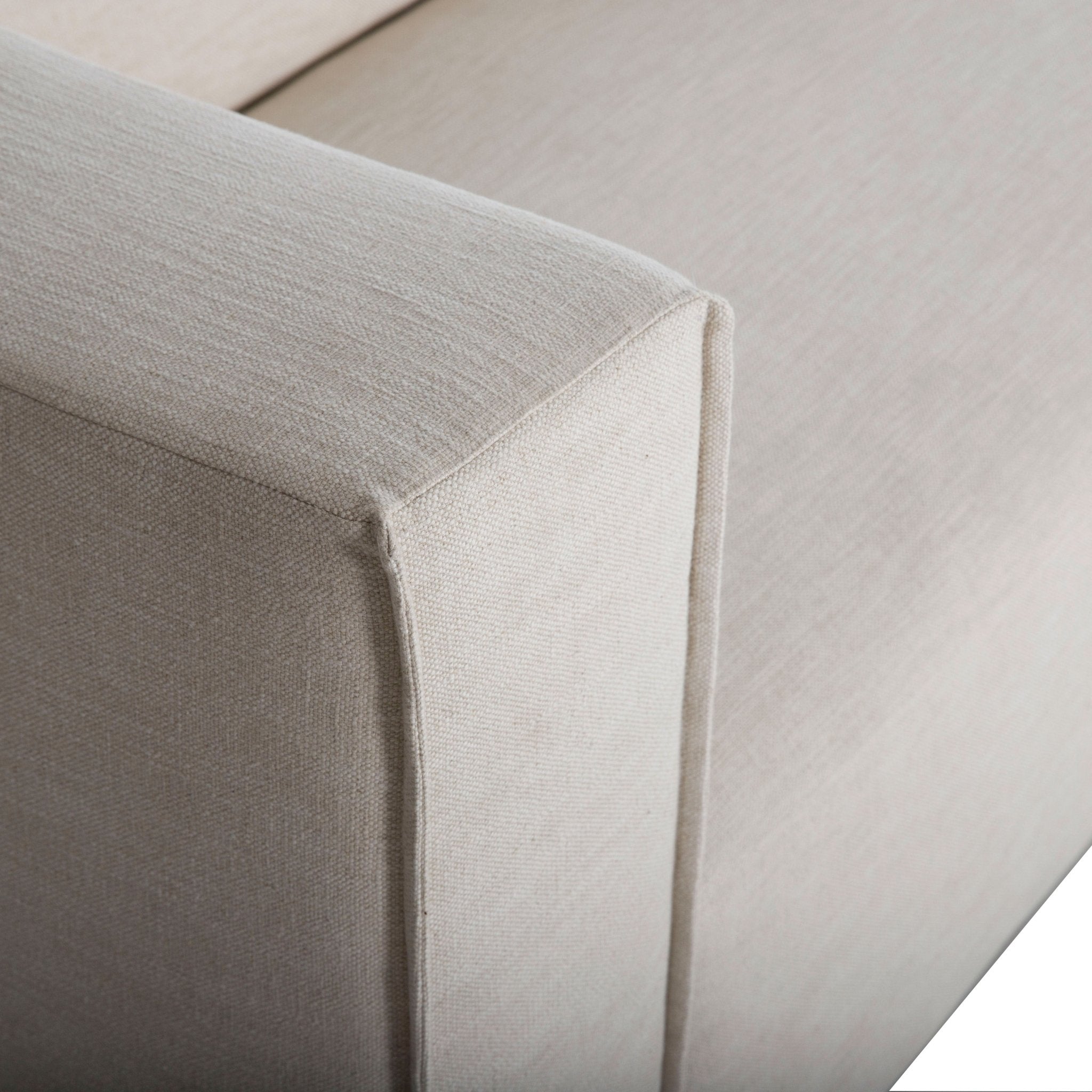 Premium Left Modular Sectional w/ Ottoman - Central Designs