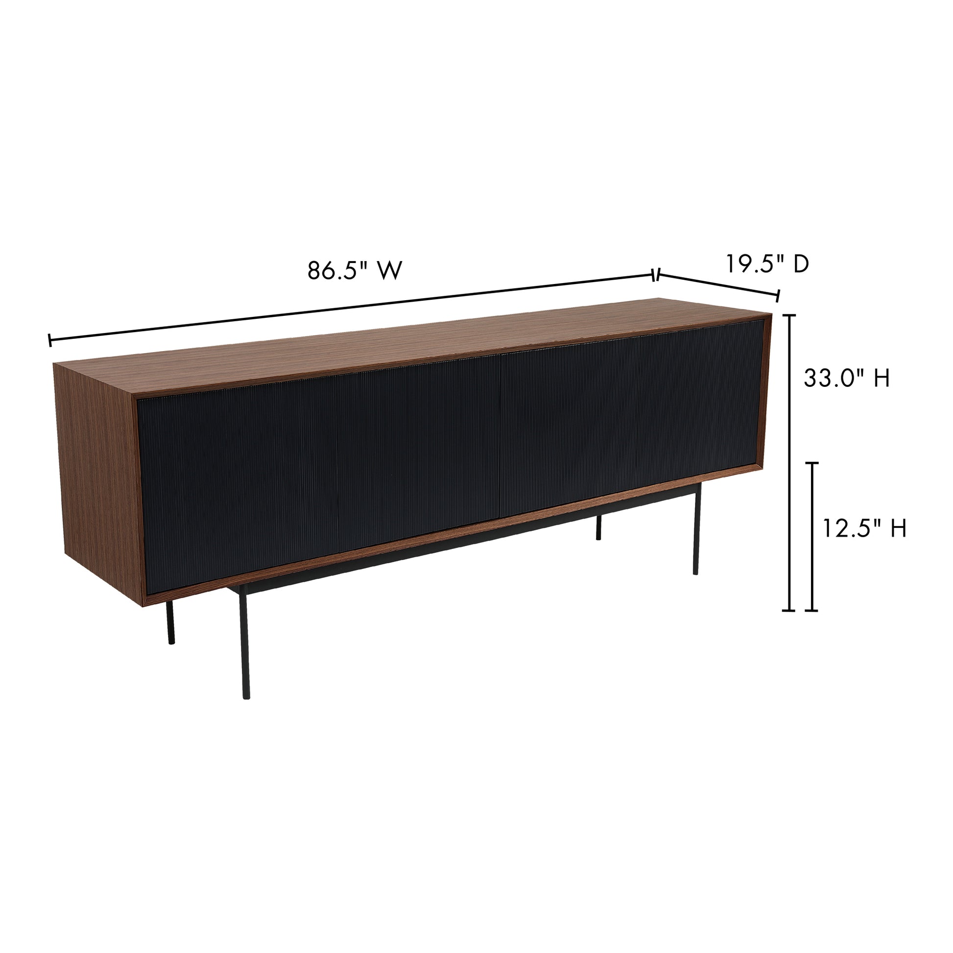 Araya Sideboard Brown - Central Designs
