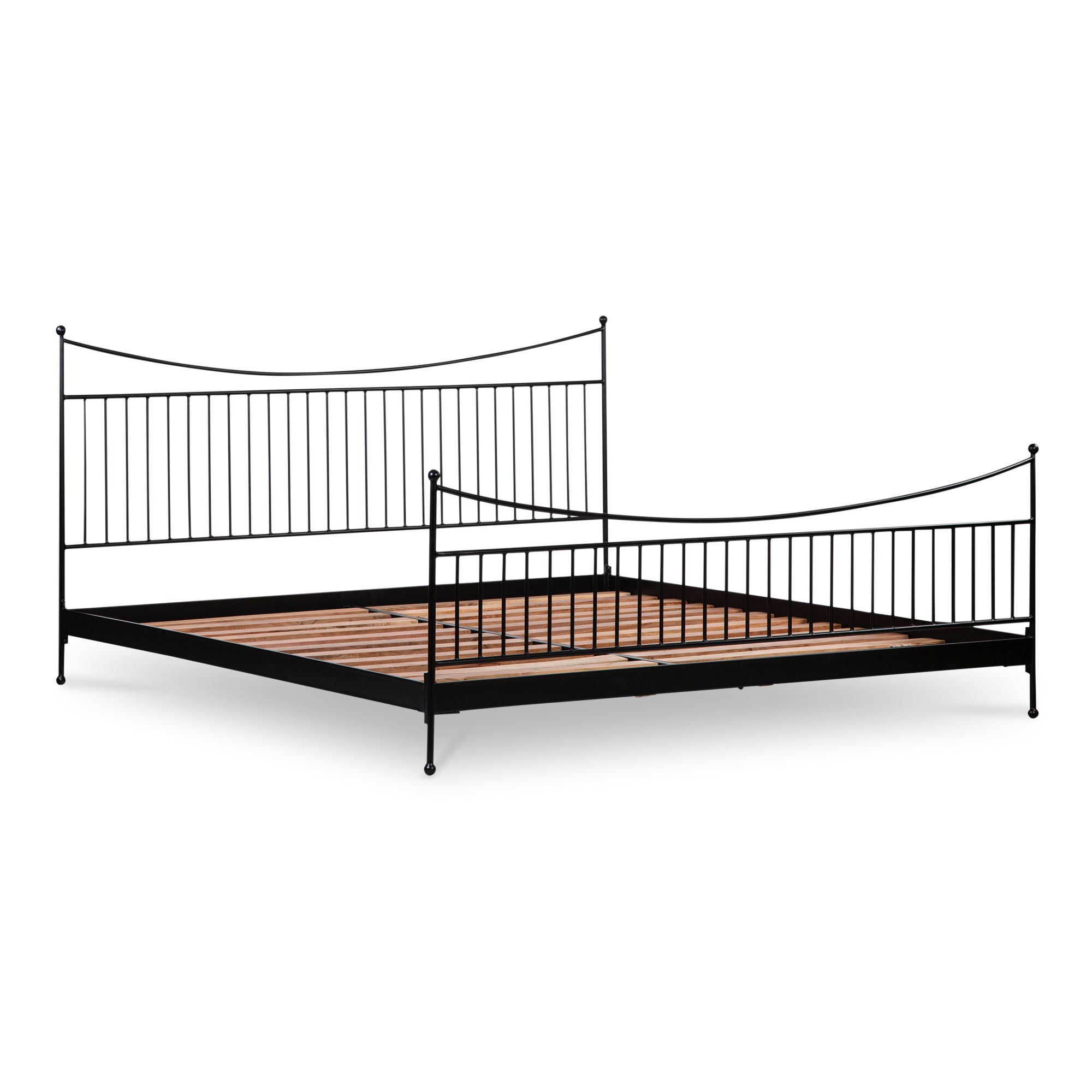Monet Queen Bed Black