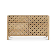 Fulton 6 Drawer Dresser Natural