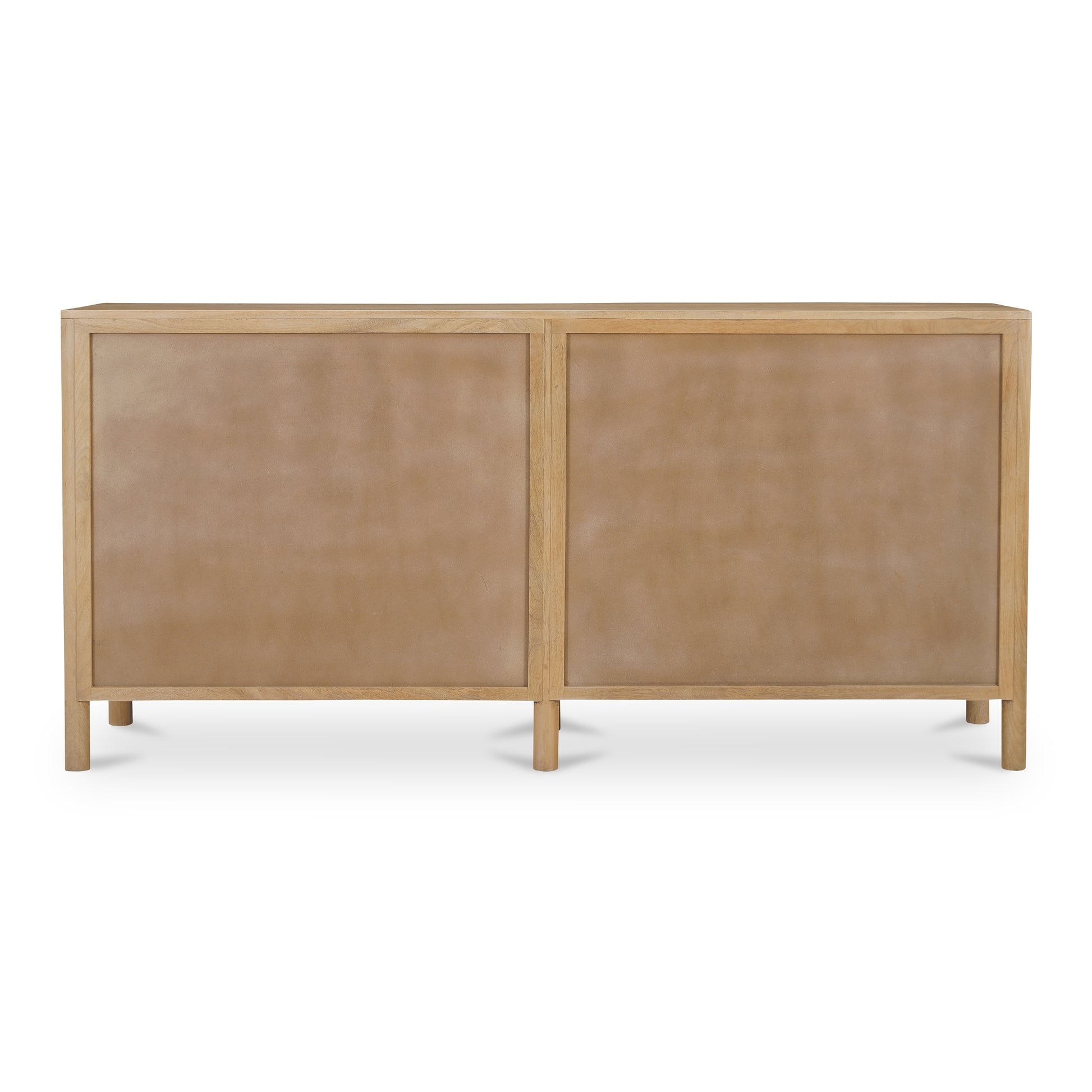 Fulton 4 Door Sideboard Natural - Central Designs