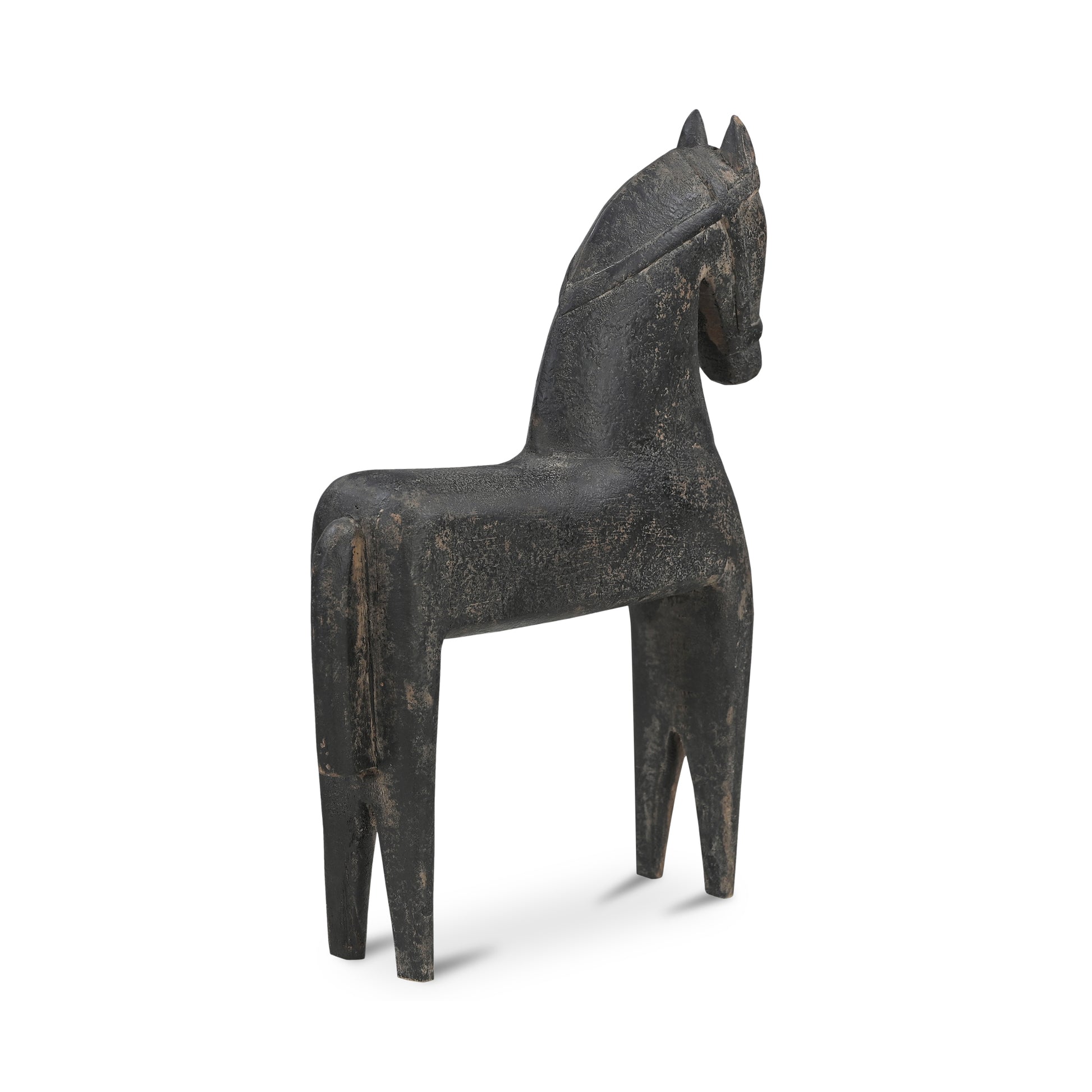 Gallant Wooden Sculpture Black - Central Designs